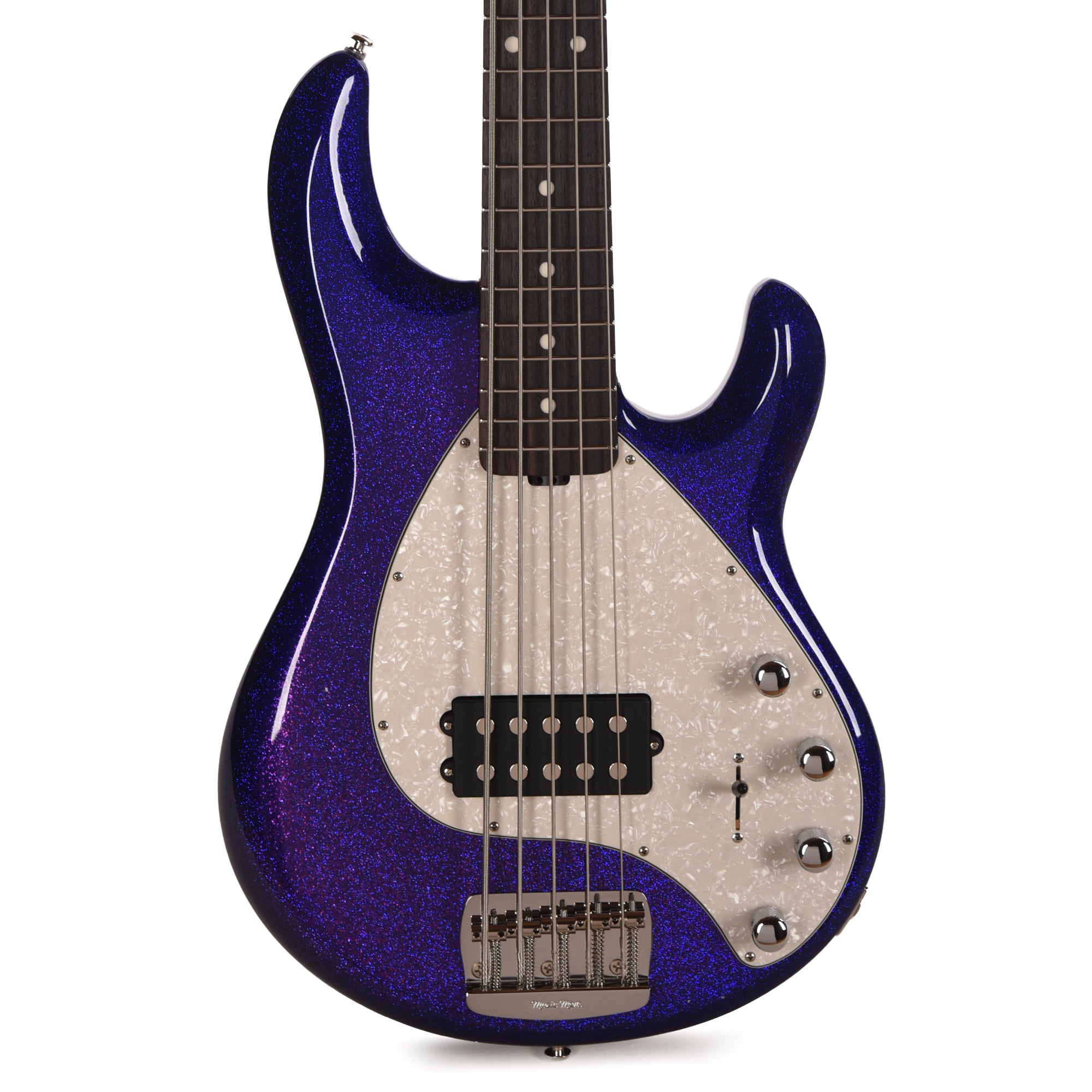 Music Man StingRay Special 5 Bass Violet Sparkle Burst Bass Guitars