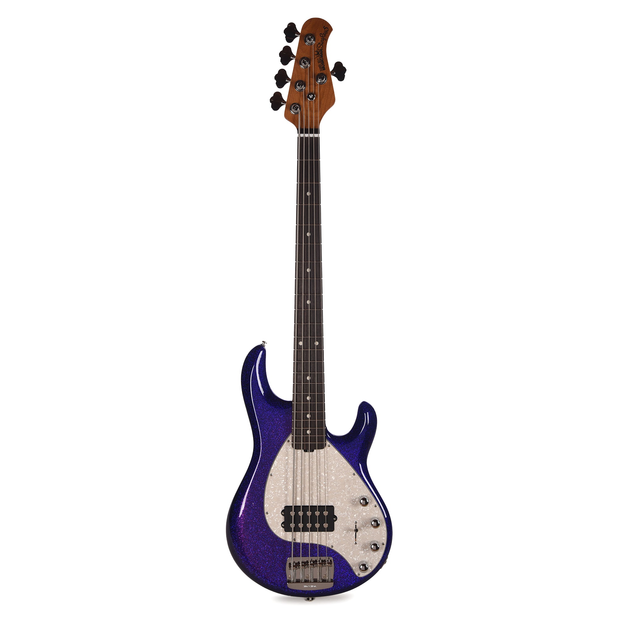 Music Man StingRay Special 5 Bass Violet Sparkle Burst Bass Guitars
