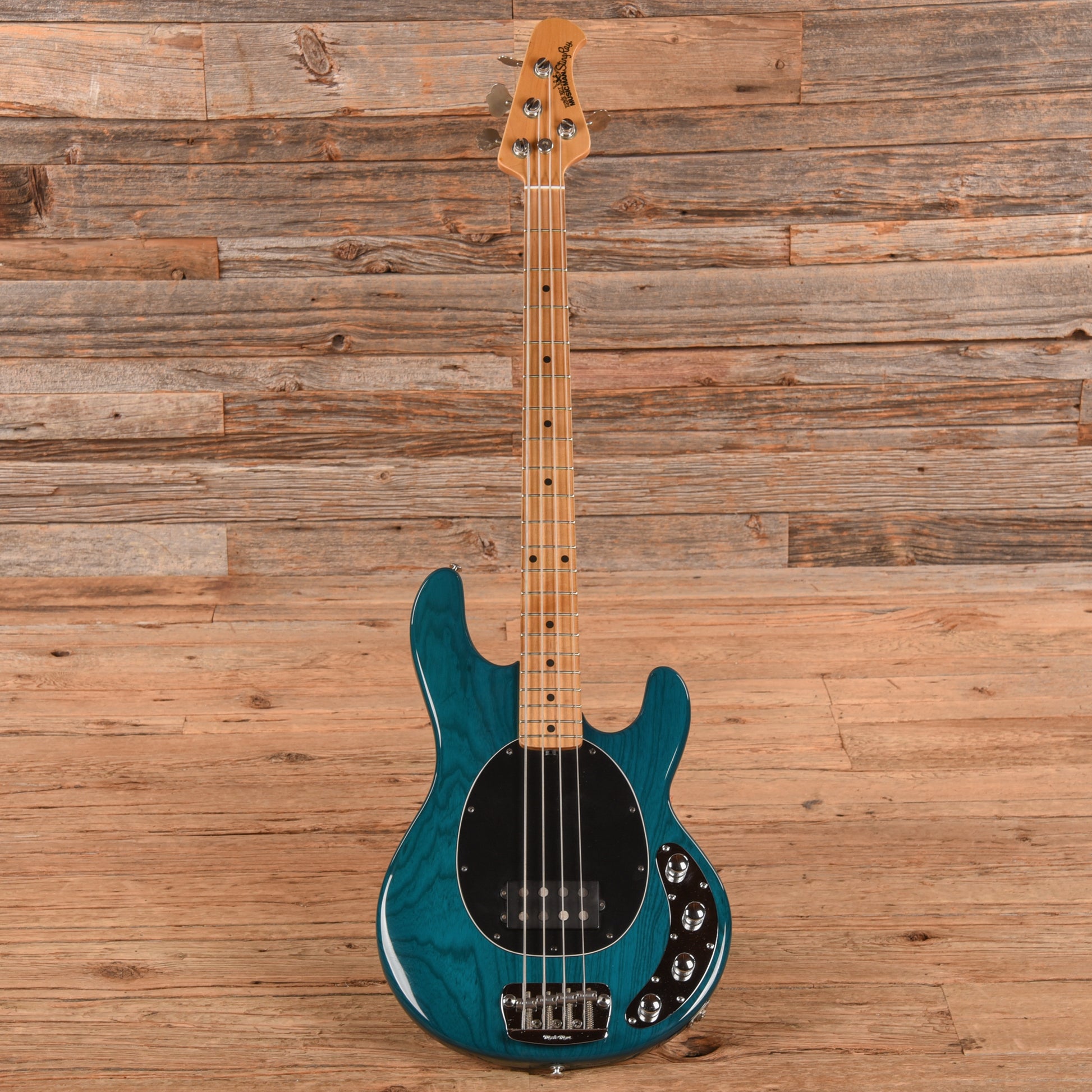 Music Man Stingray Teal 1998 Bass Guitars