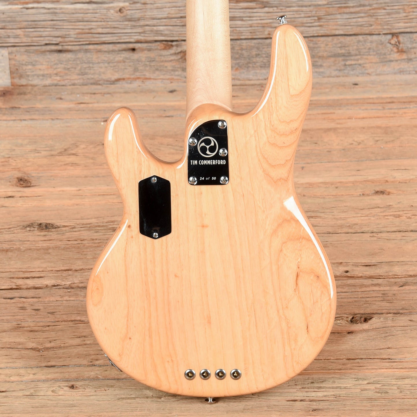 Music Man Tim Commerford Signature StingRay Short Scale Natural 2021 Bass Guitars