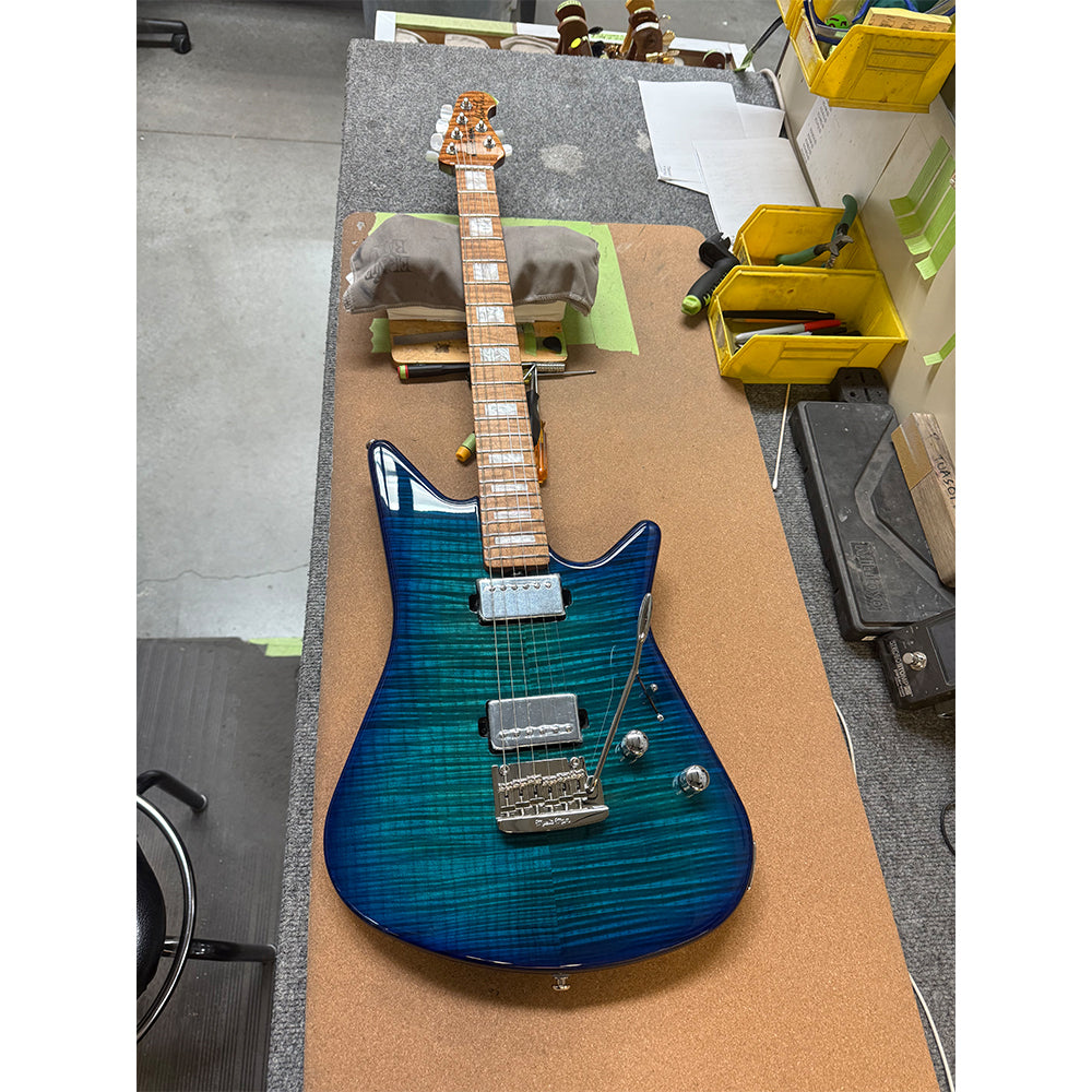Music Man BFR Albert Lee Limited HH Malibu Burst Electric Guitars