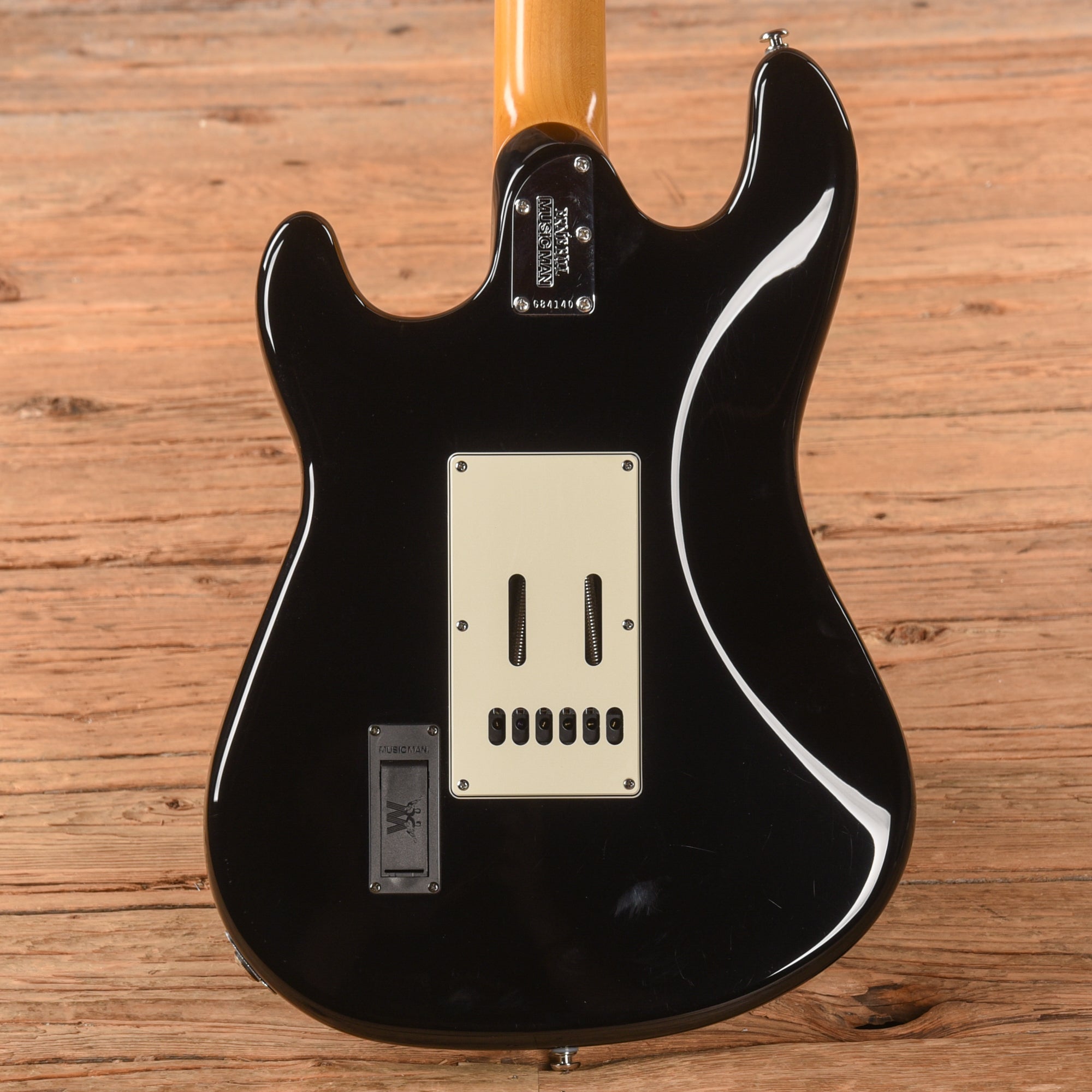 Music Man Cutlass HSS Black 2018 Electric Guitars