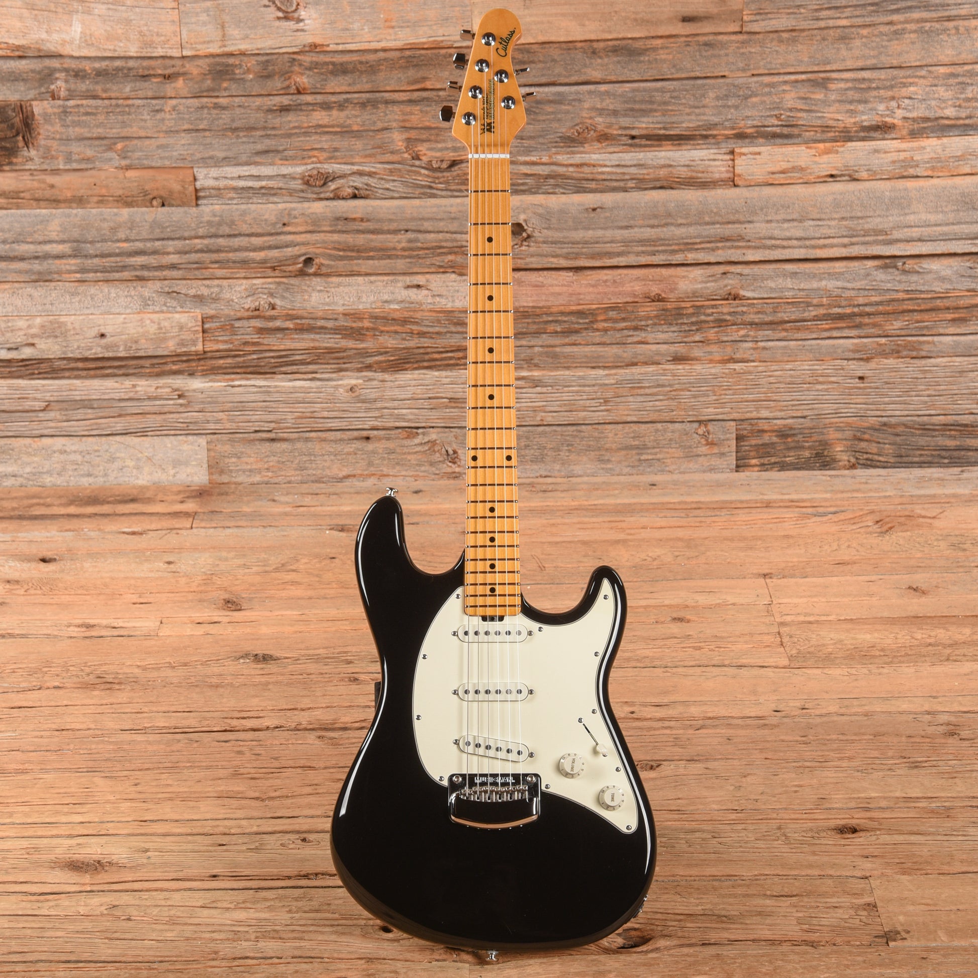 Music Man Cutlass HSS Black 2018 Electric Guitars
