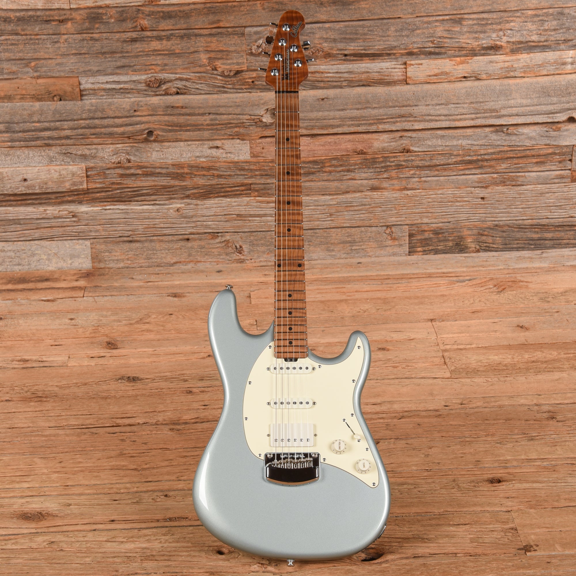 Music Man Cutlass HSS Firemist Silver 2018 Electric Guitars