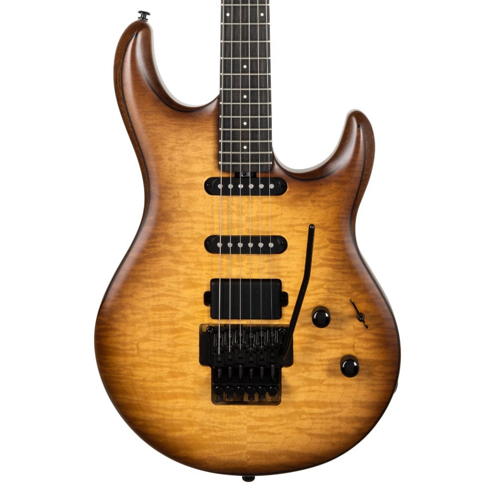 Music Man 30th Anniversary Luke 4 Maple Top HSS Steamroller w/Roasted Figured Maple Neck Electric Guitars / Solid Body