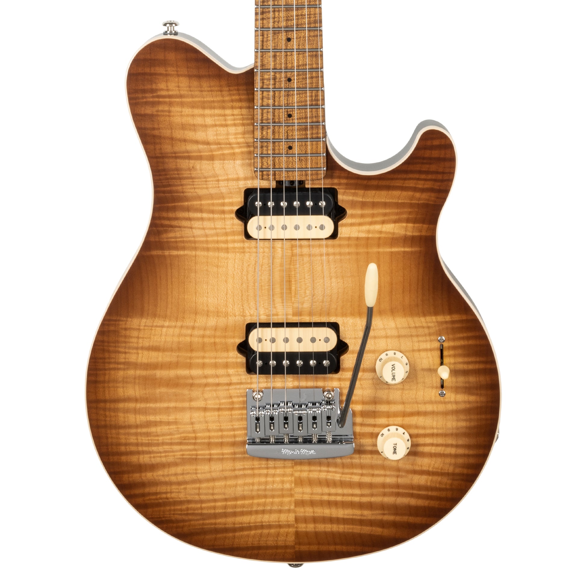 Music Man Axis Honey Pot Flame Top Electric Guitars / Solid Body