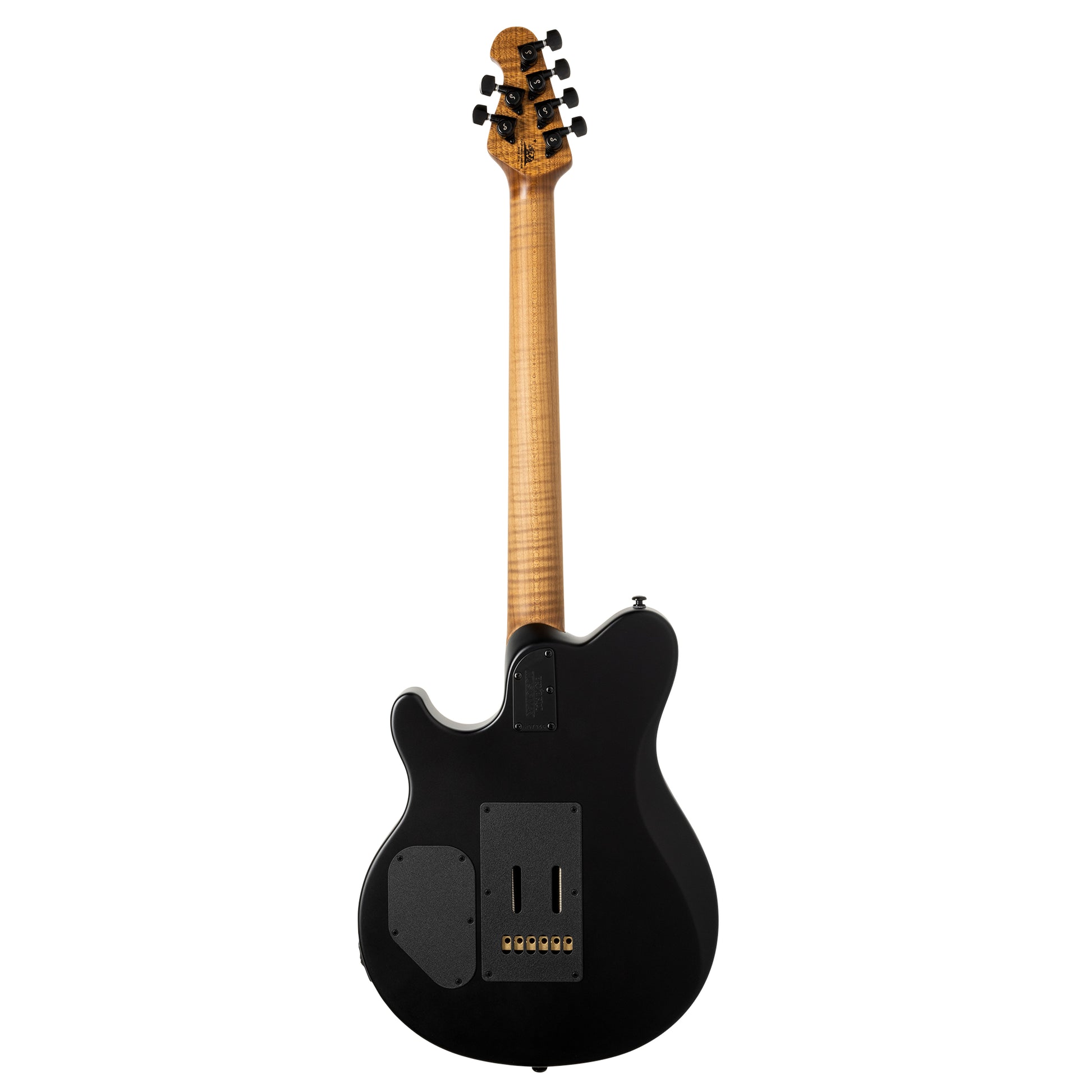 Music Man Axis Super Sport Charcoal Cloud Flame Top Satin Electric Guitars / Solid Body