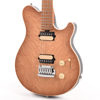 Music Man Axis Super Sport Honey Pot Quilt Top Satin Electric Guitars / Solid Body