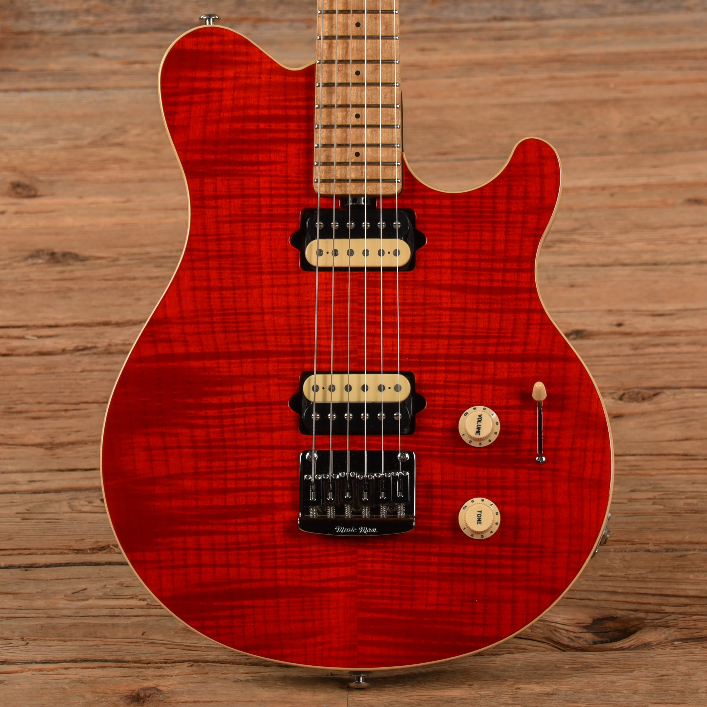 Music Man Axis Super Sport HT Cherry 2001 Electric Guitars / Solid Body