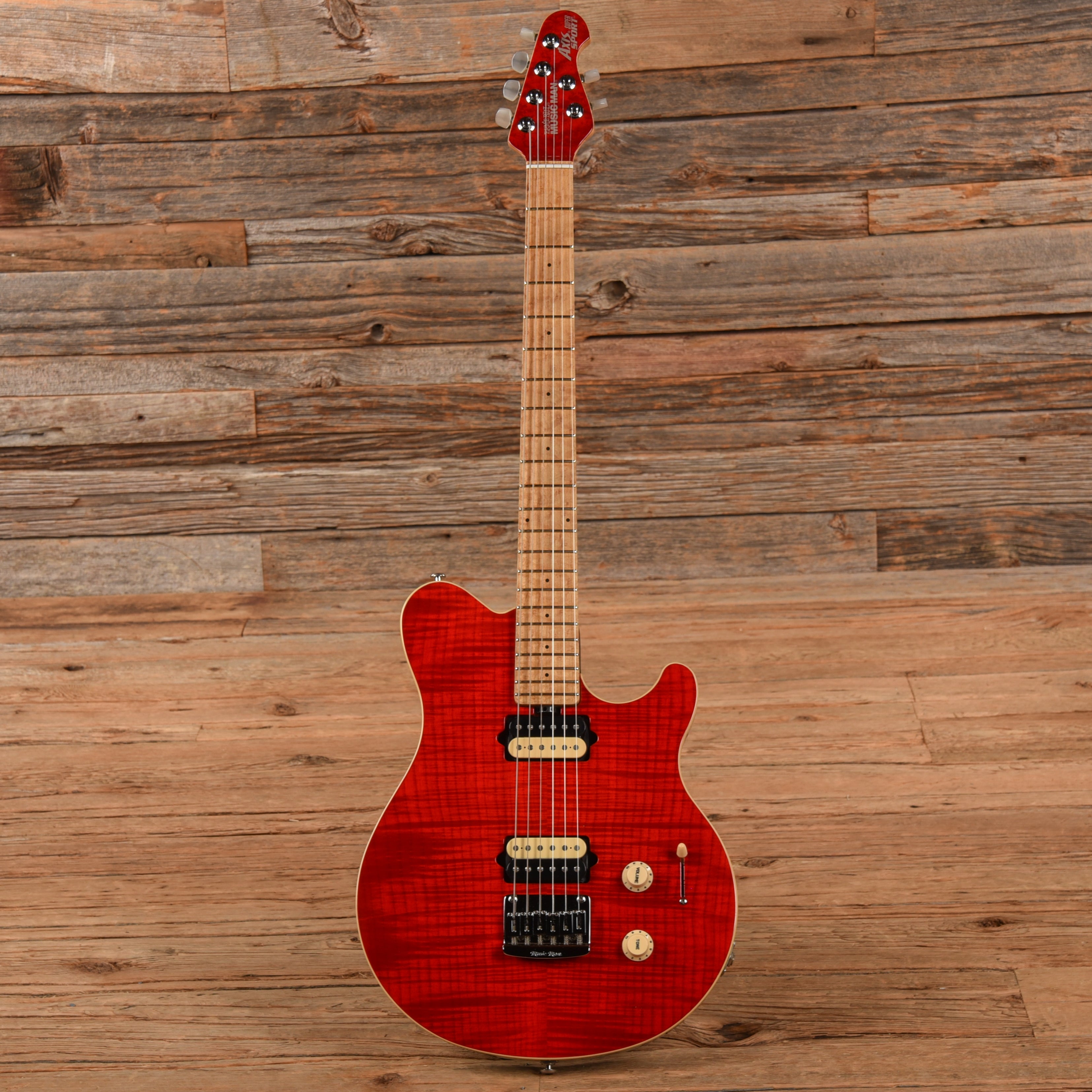 Music Man Axis Super Sport HT Cherry 2001 Electric Guitars / Solid Body