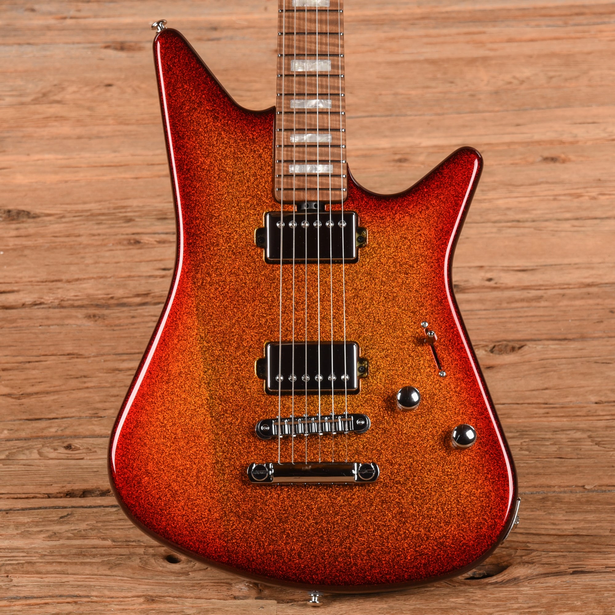 Music Man Ball Family Reserve Albert Lee Signature HH HT Cherry Punch Electric Guitars / Solid Body