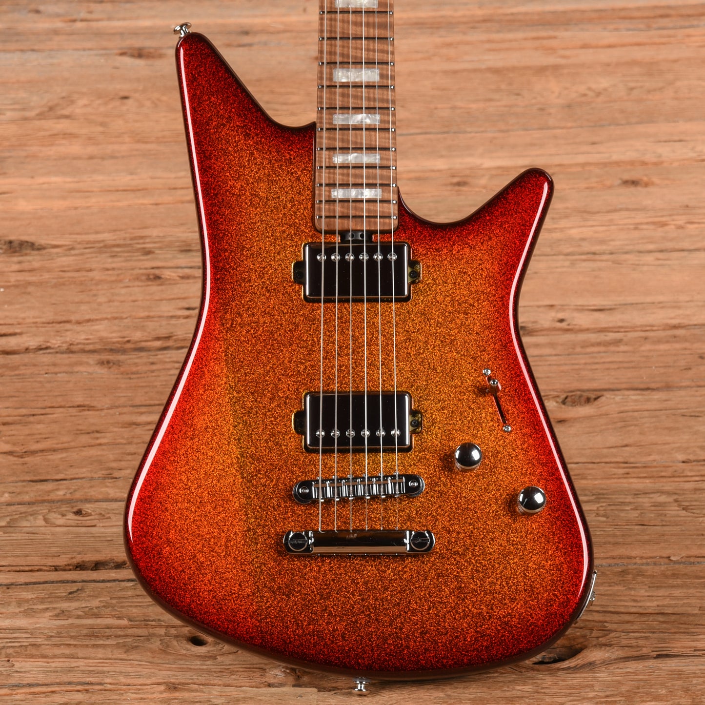 Music Man Ball Family Reserve Albert Lee Signature HH HT Cherry Punch Electric Guitars / Solid Body