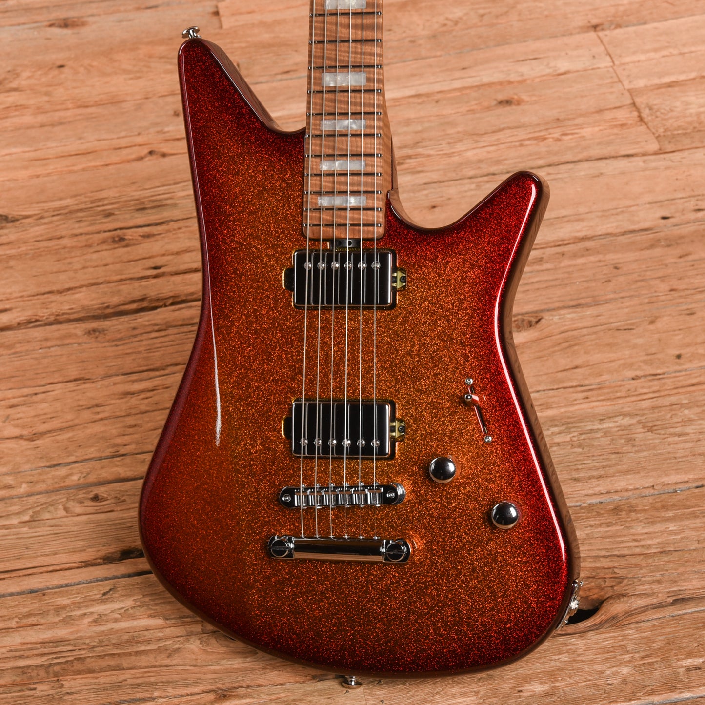 Music Man Ball Family Reserve Albert Lee Signature HH HT Cherry Punch Electric Guitars / Solid Body