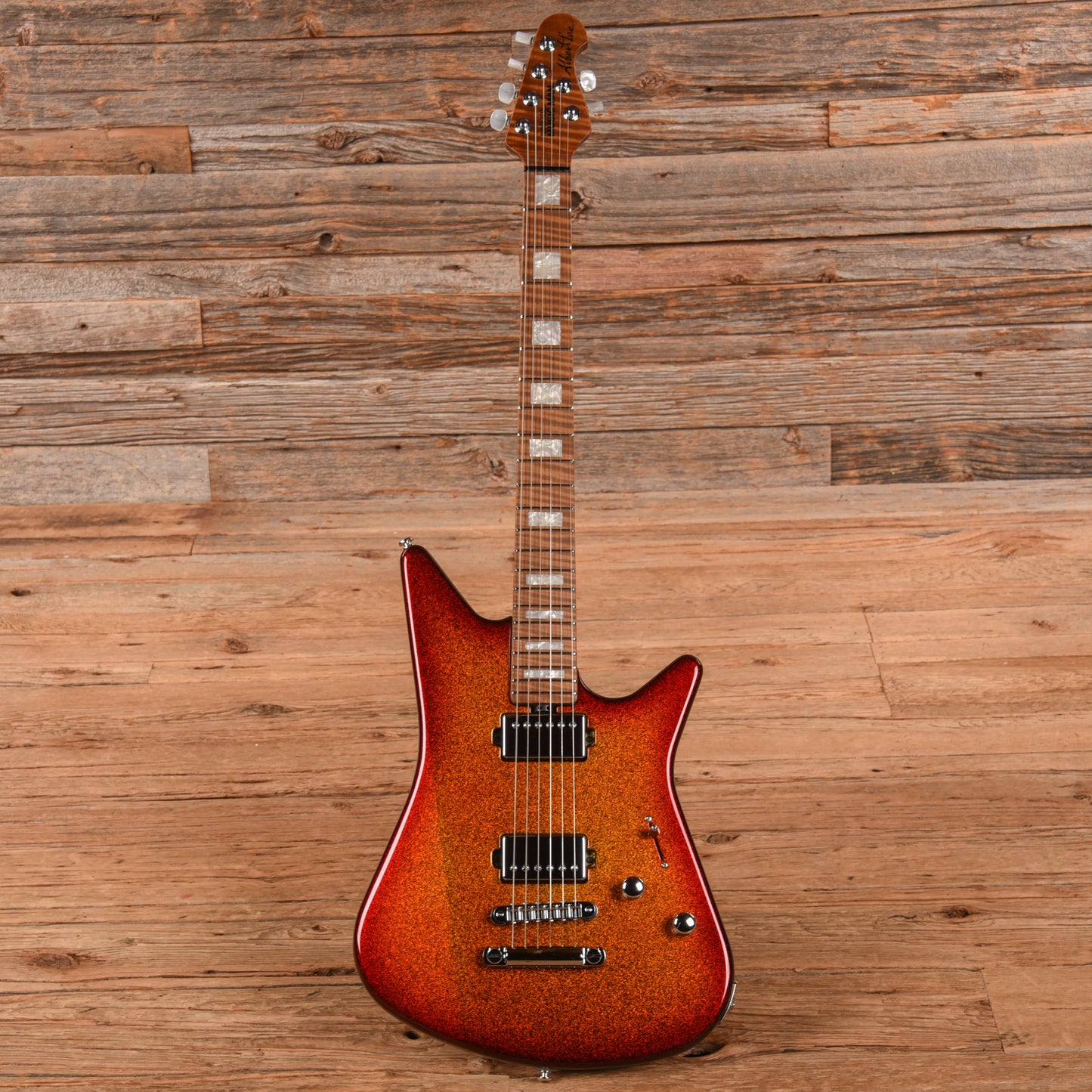 Music Man Ball Family Reserve Albert Lee Signature HH HT Cherry Punch Electric Guitars / Solid Body
