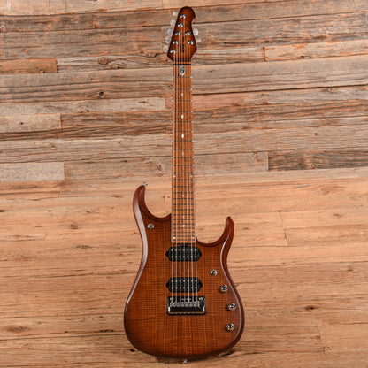 Music Man BFR JP15 7-String Sahara Burst Flame 2015 Electric Guitars / Solid Body
