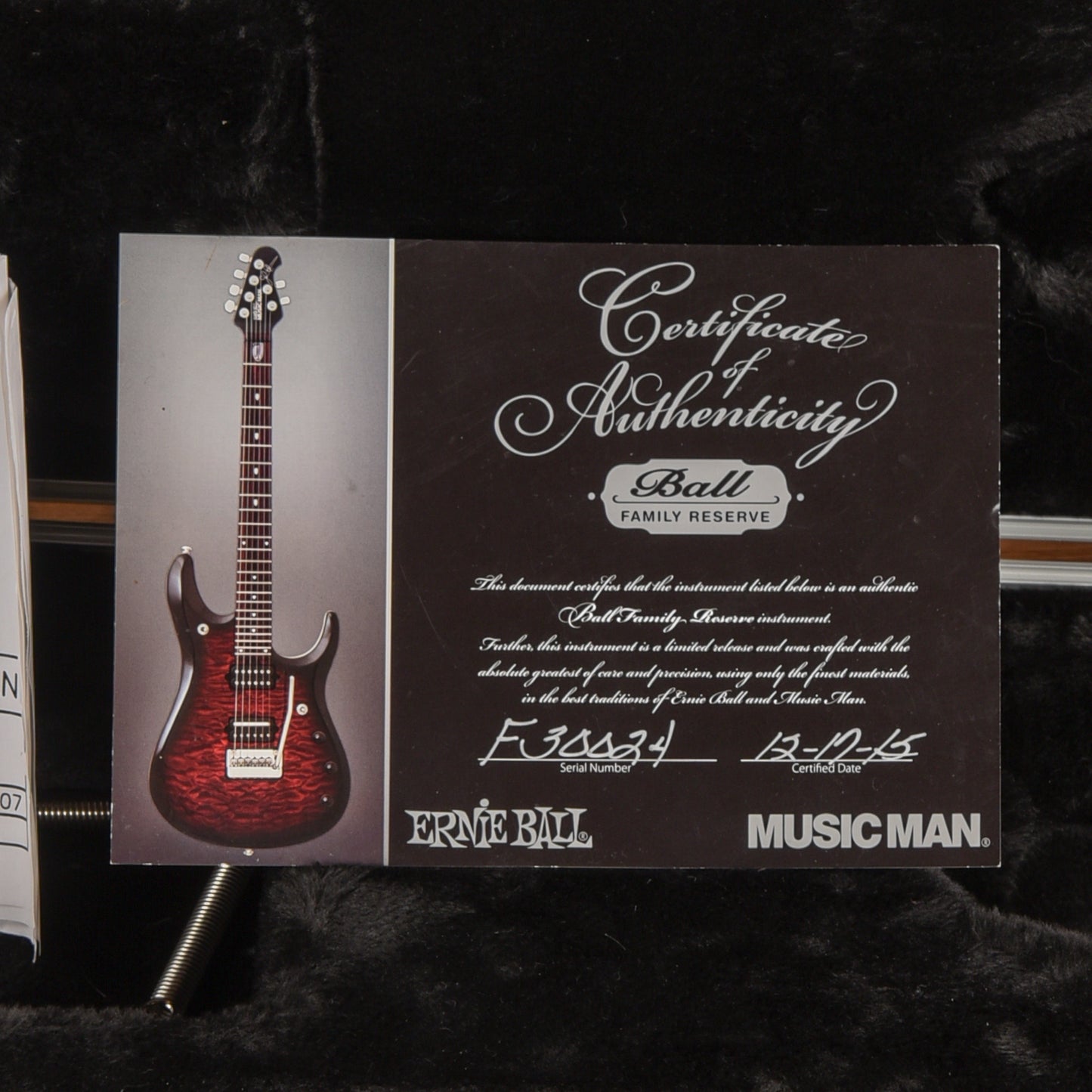 Music Man BFR JP15 7-String Sahara Burst Flame 2015 Electric Guitars / Solid Body