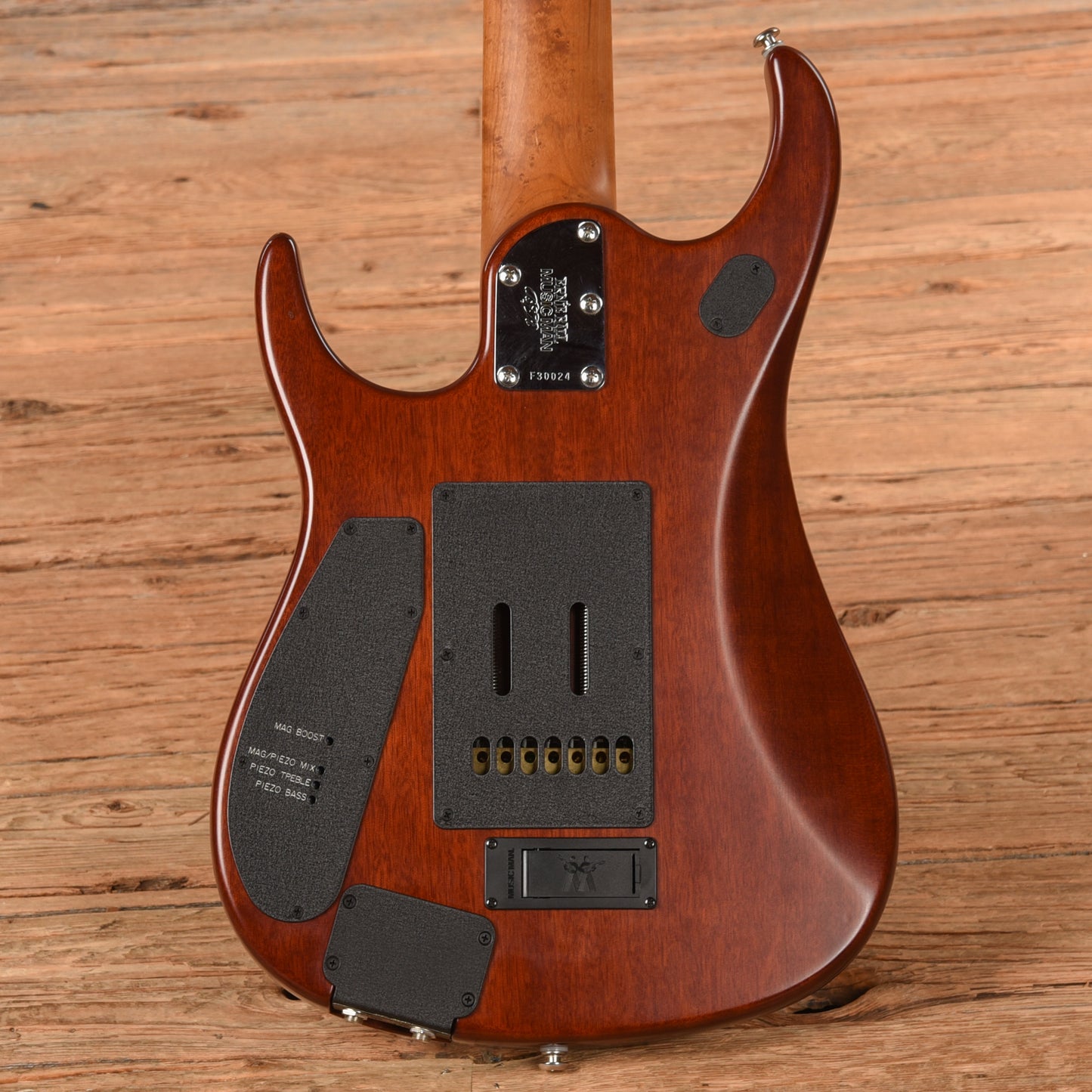 Music Man BFR JP15 7-String Sahara Burst Flame 2015 Electric Guitars / Solid Body