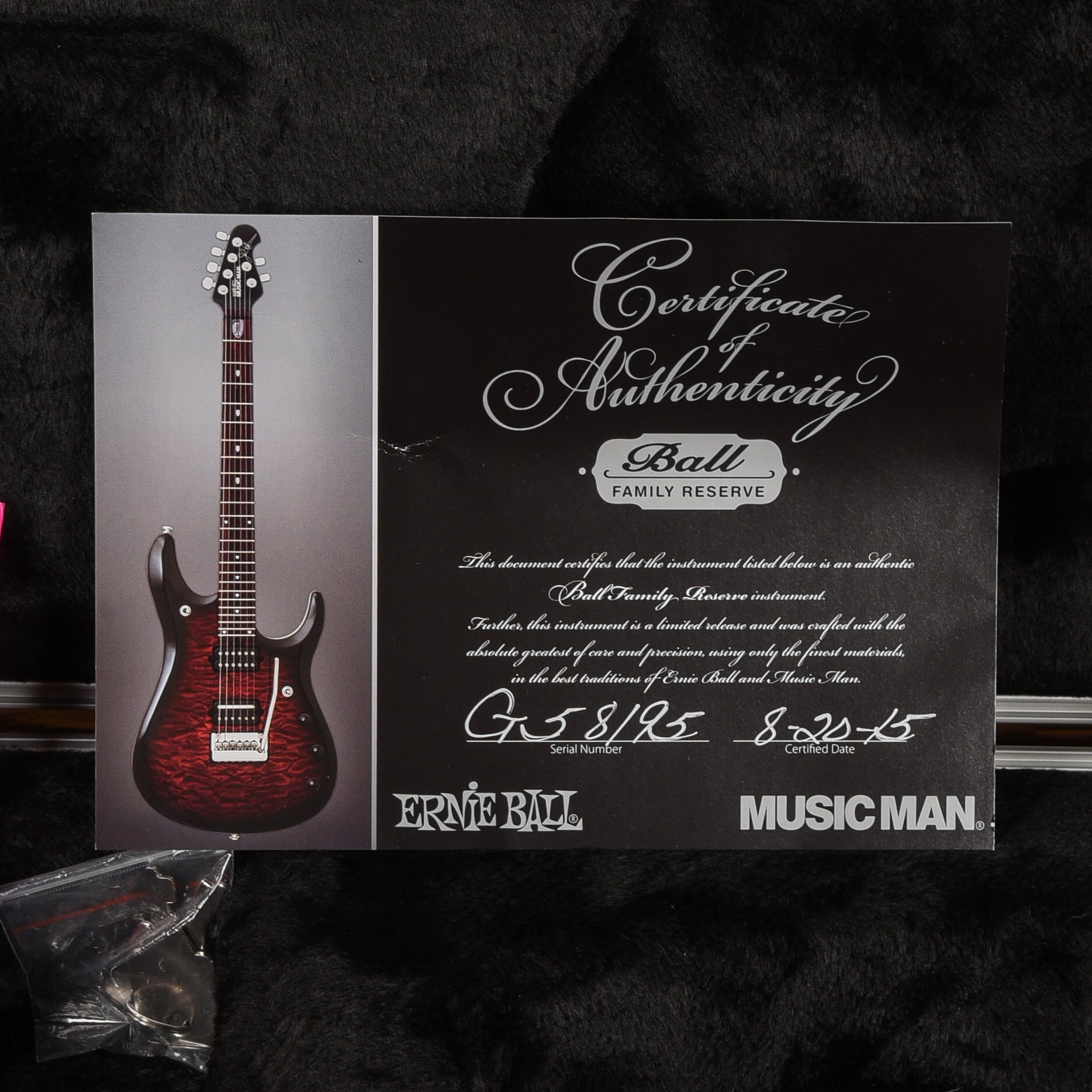 Music Man BFR Luke III Sunburst 2015 Electric Guitars / Solid Body