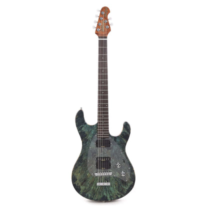 Music Man BFR Steve Morse Y2D Guitar Jade Burl Electric Guitars / Solid Body