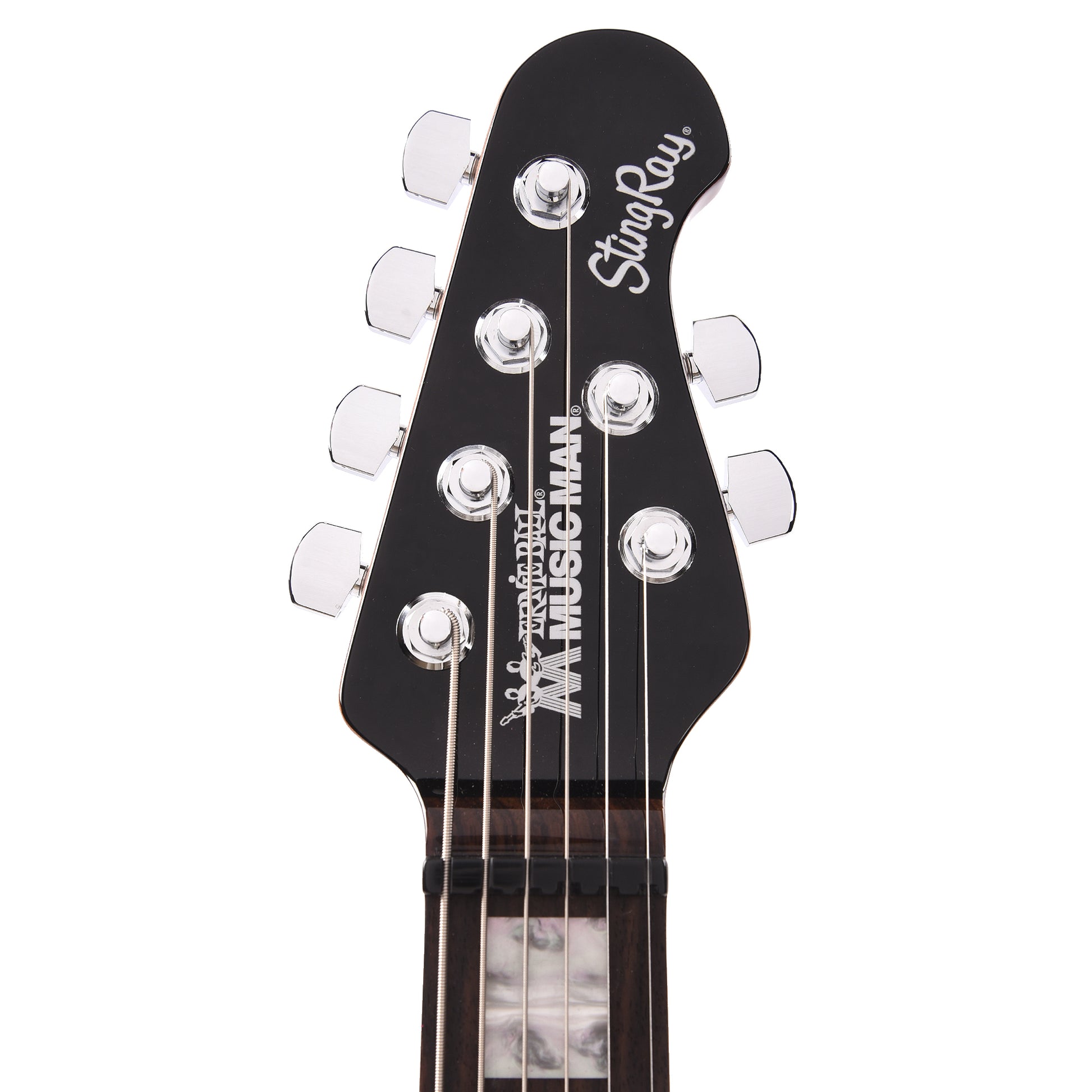 Music Man BFR StingRay Baritone Guitar Translucent Oxblood Electric Guitars / Solid Body
