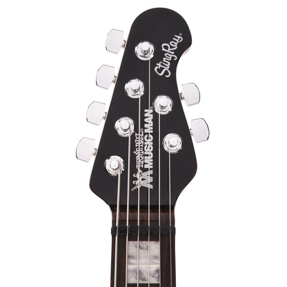 Music Man BFR StingRay Baritone Guitar Translucent Oxblood Electric Guitars / Solid Body