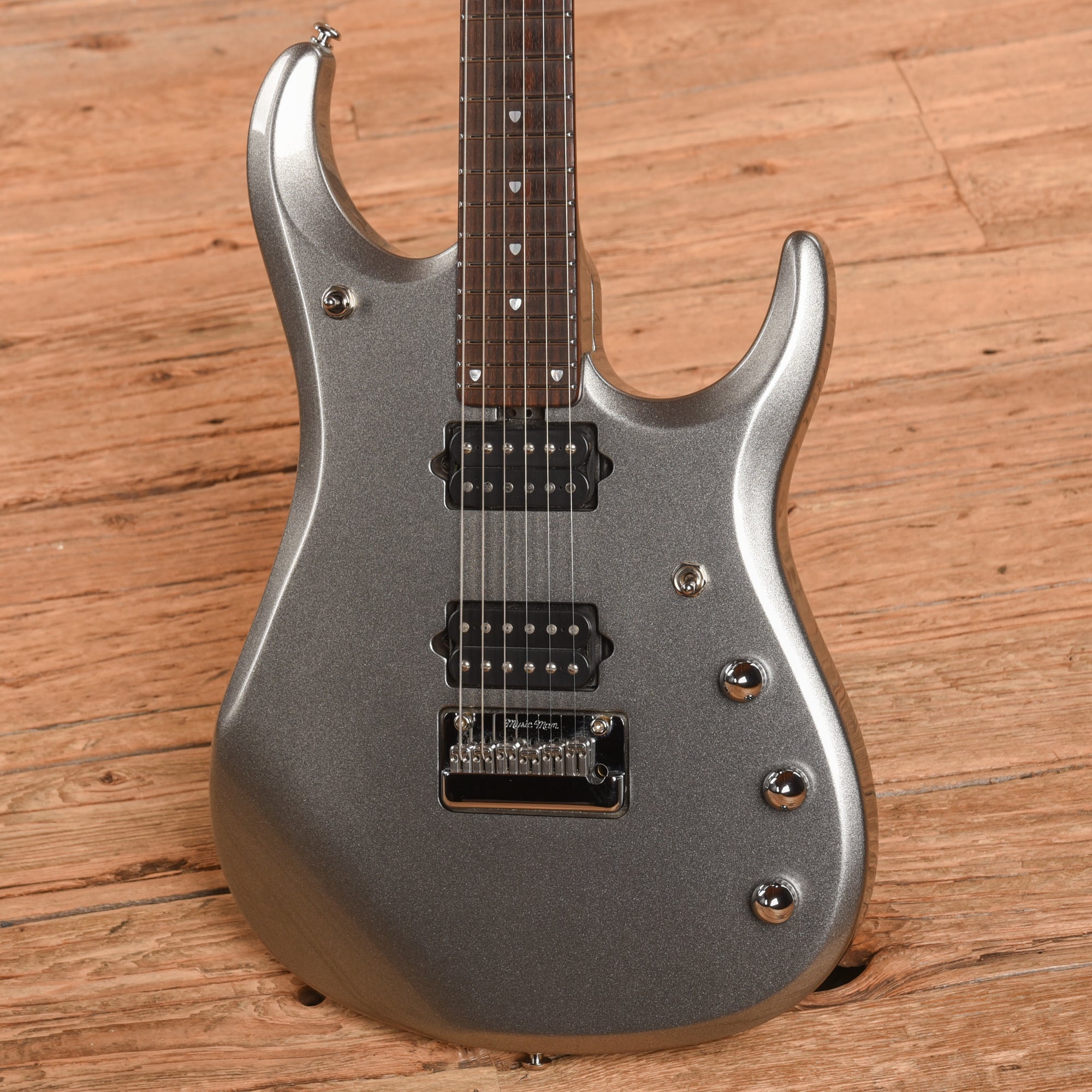 Music Man John Petrucci JP13-6 Platinum Silver 2013 Electric Guitars / Solid Body
