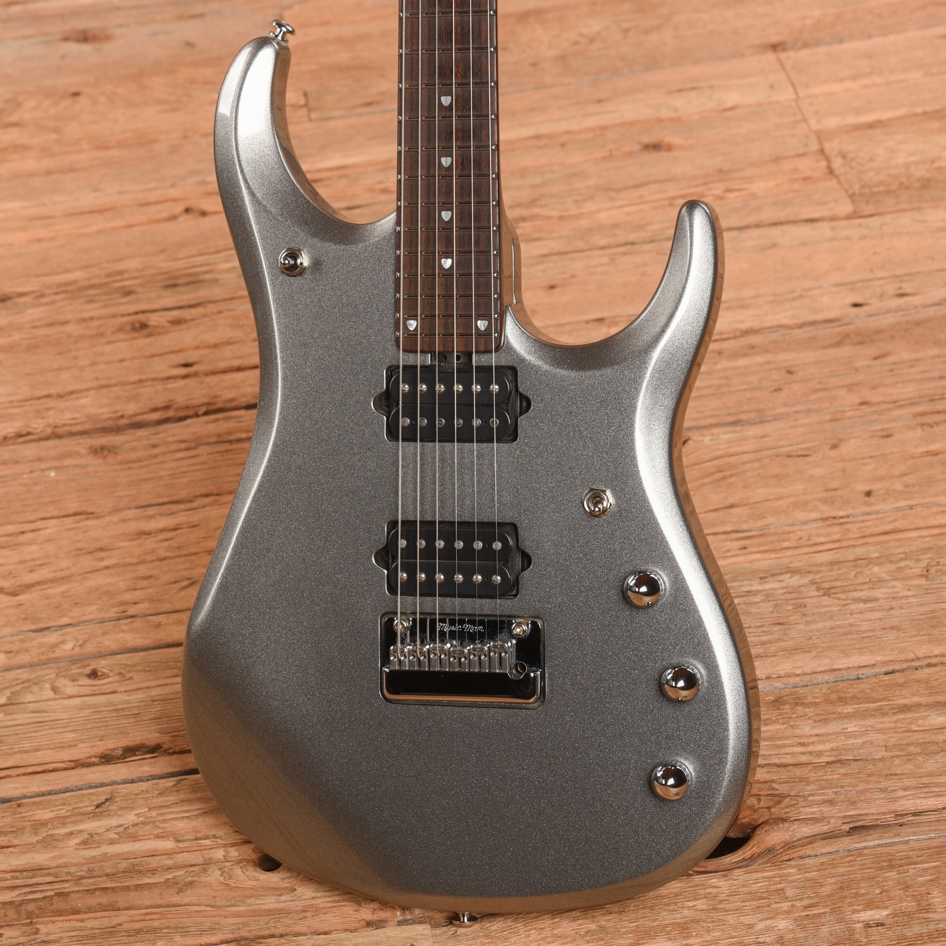 Music Man John Petrucci JP13-6 Platinum Silver 2013 Electric Guitars / Solid Body