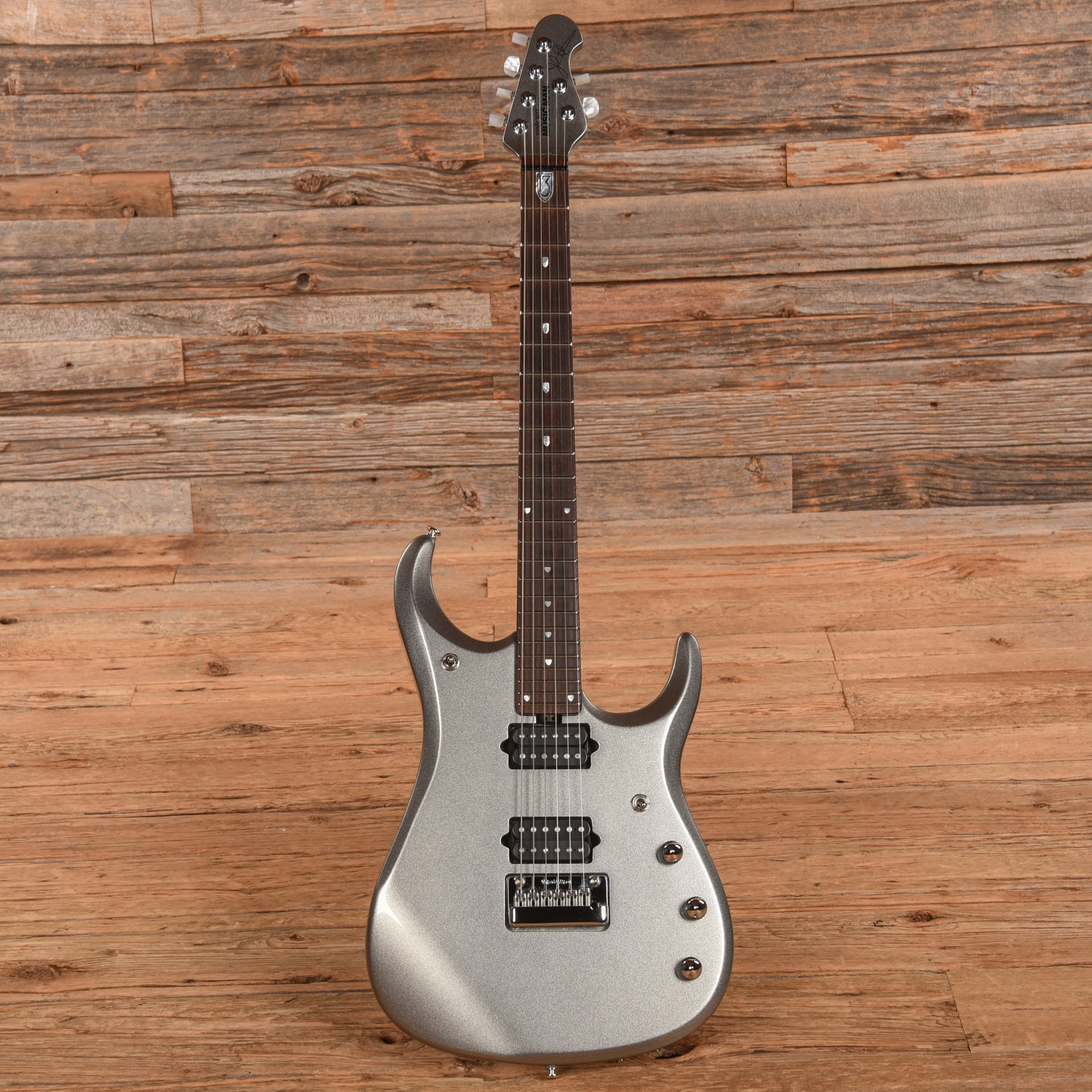 Music Man John Petrucci JP13-6 Platinum Silver 2013 Electric Guitars / Solid Body