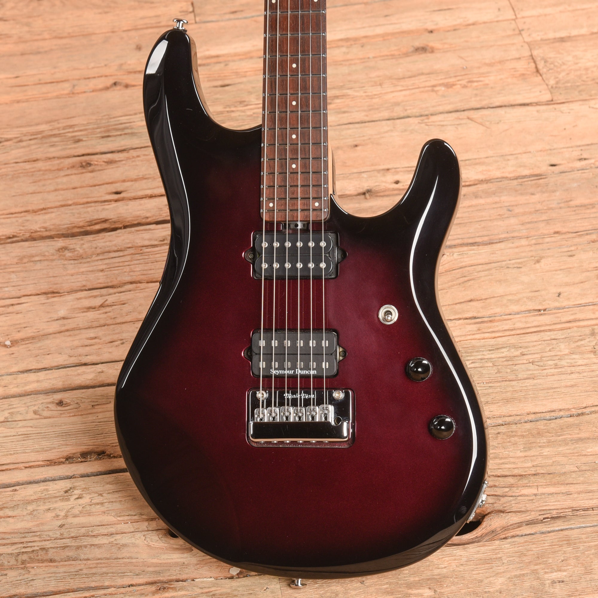 Music Man John Petrucci Signature JP6 Pearl Redburst 2013 Electric Guitars / Solid Body