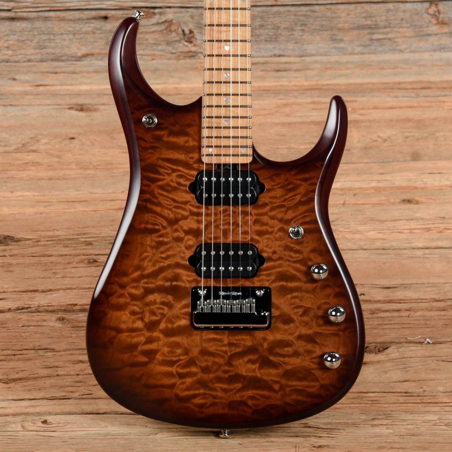 Music Man JP15 John Petrucci Siganture Sahara Burst Quilt 2016 Electric Guitars / Solid Body