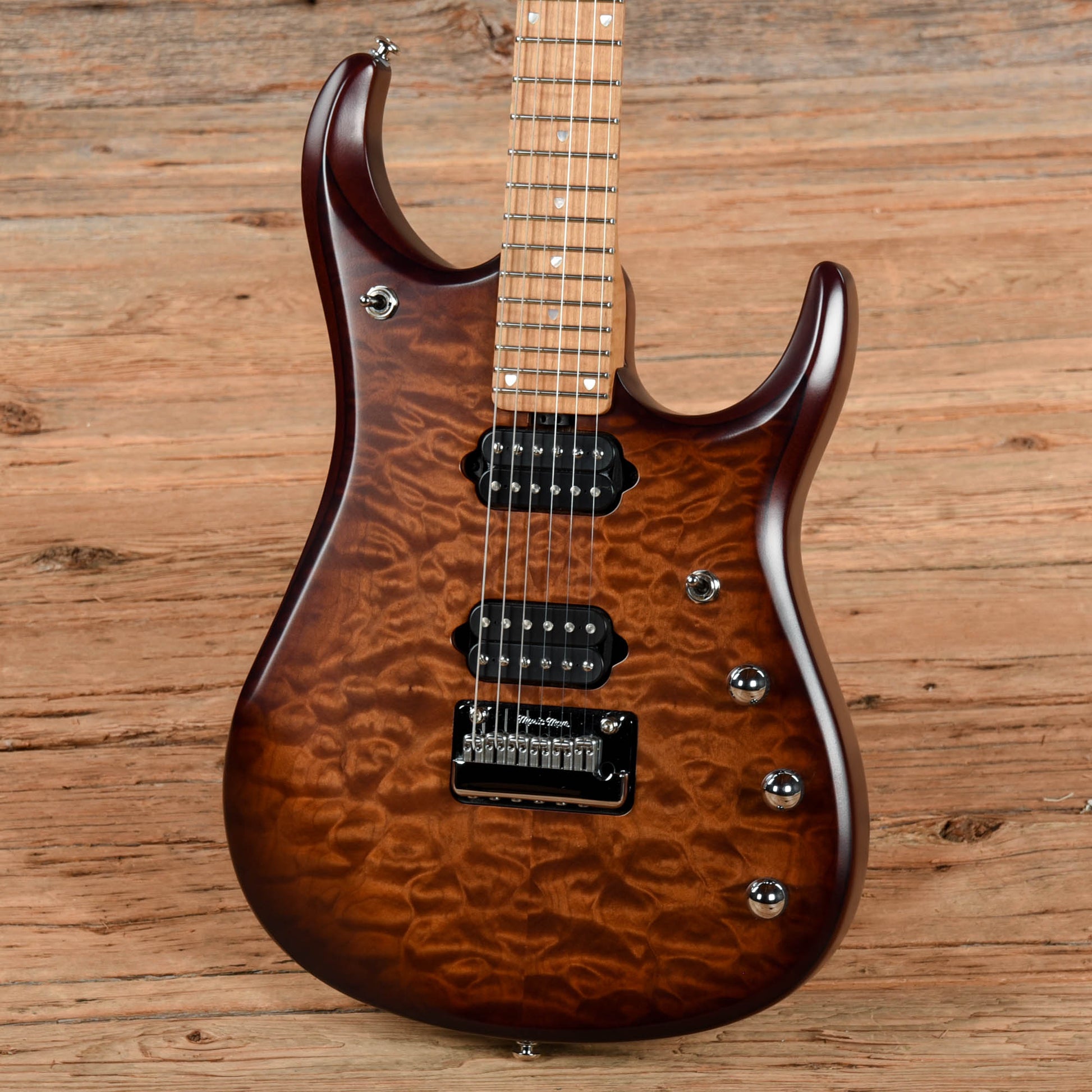 Music Man JP15 John Petrucci Siganture Sahara Burst Quilt 2016 Electric Guitars / Solid Body