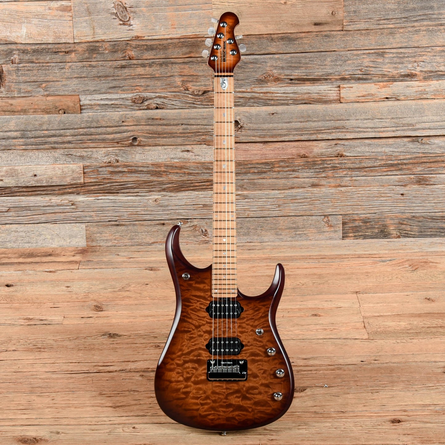 Music Man JP15 John Petrucci Siganture Sahara Burst Quilt 2016 Electric Guitars / Solid Body