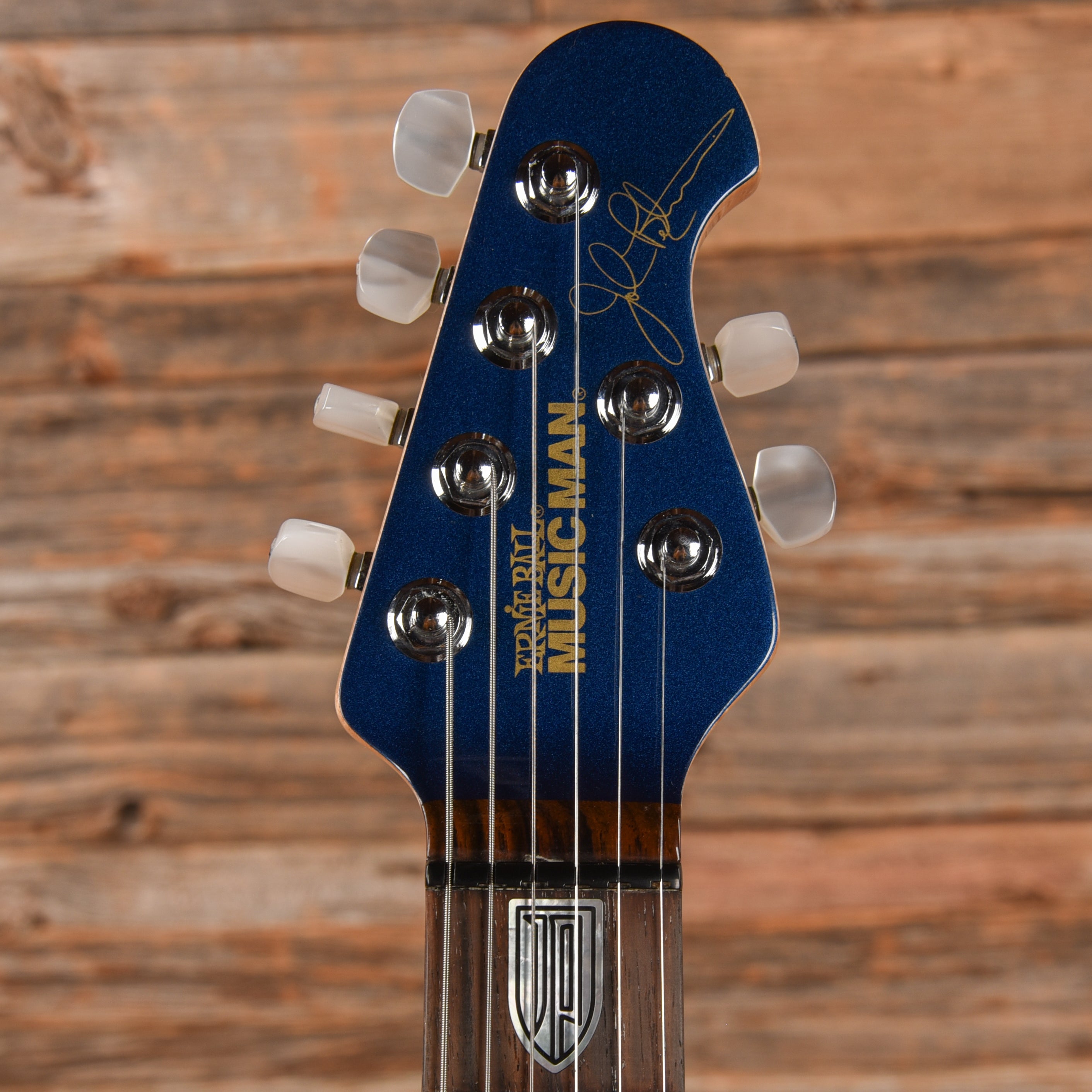 Music Man JP6 Blue Pearl 2015 Electric Guitars / Solid Body