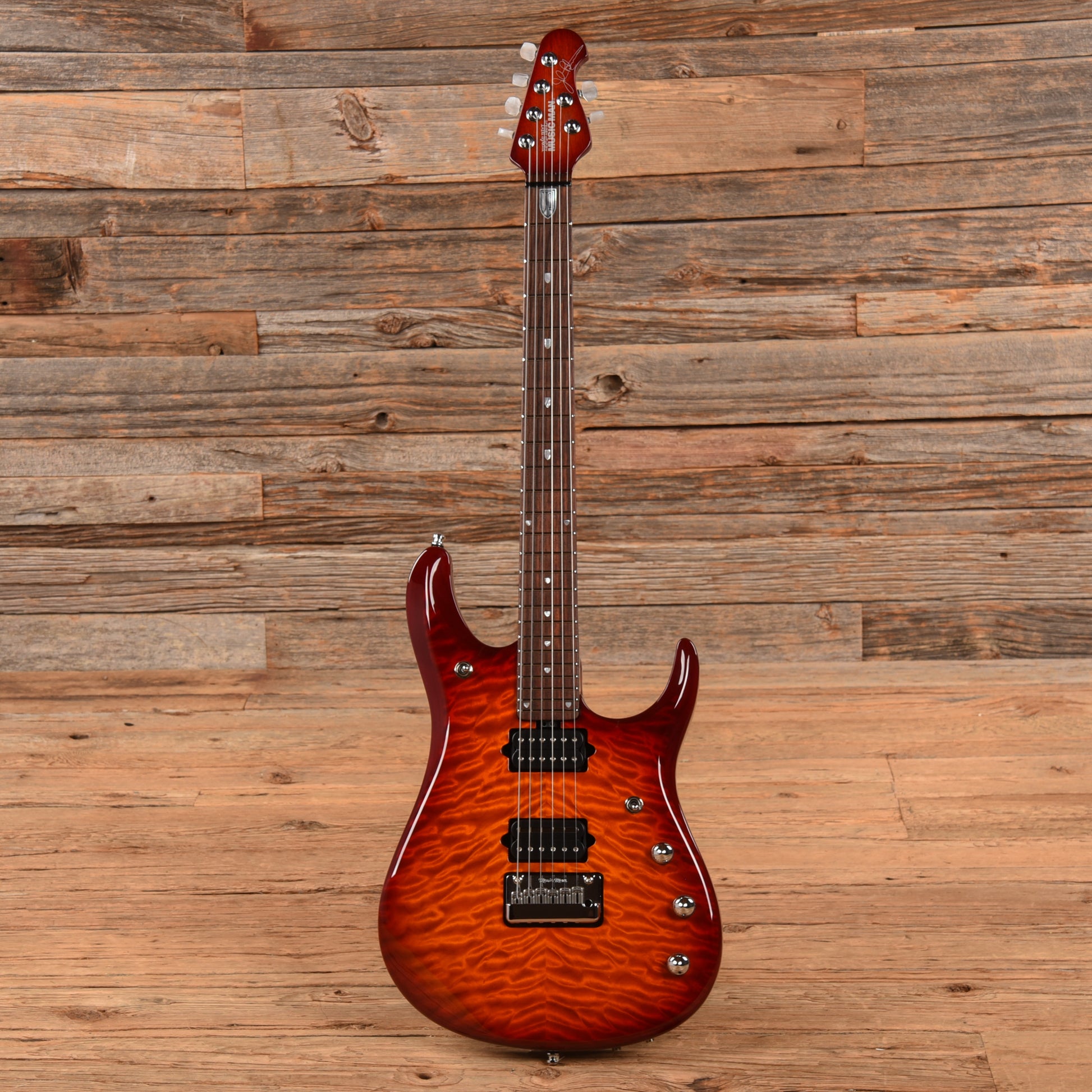 Music Man JP6 John Petrucci Signature Dragon Blood Quilt 2020 Electric Guitars / Solid Body