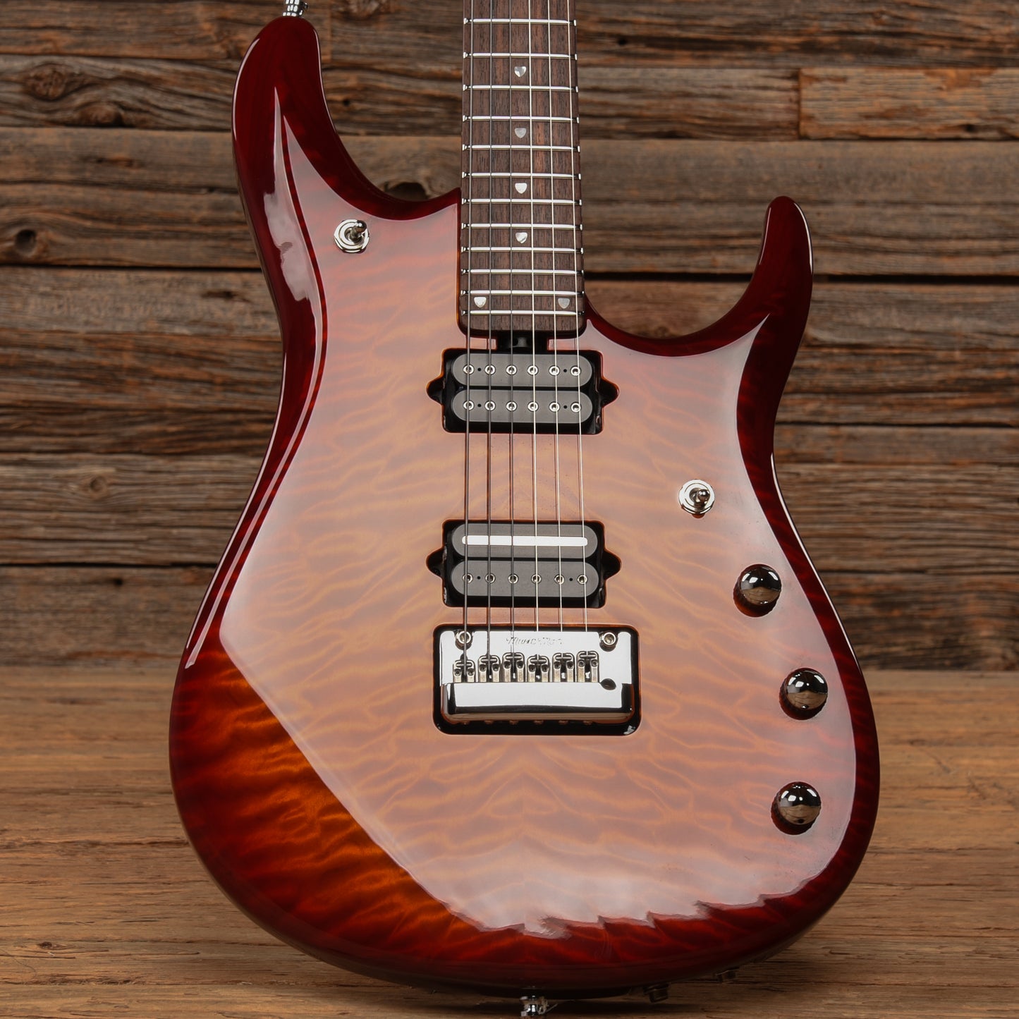 Music Man JP6 John Petrucci Signature Dragon Blood Quilt 2020 Electric Guitars / Solid Body