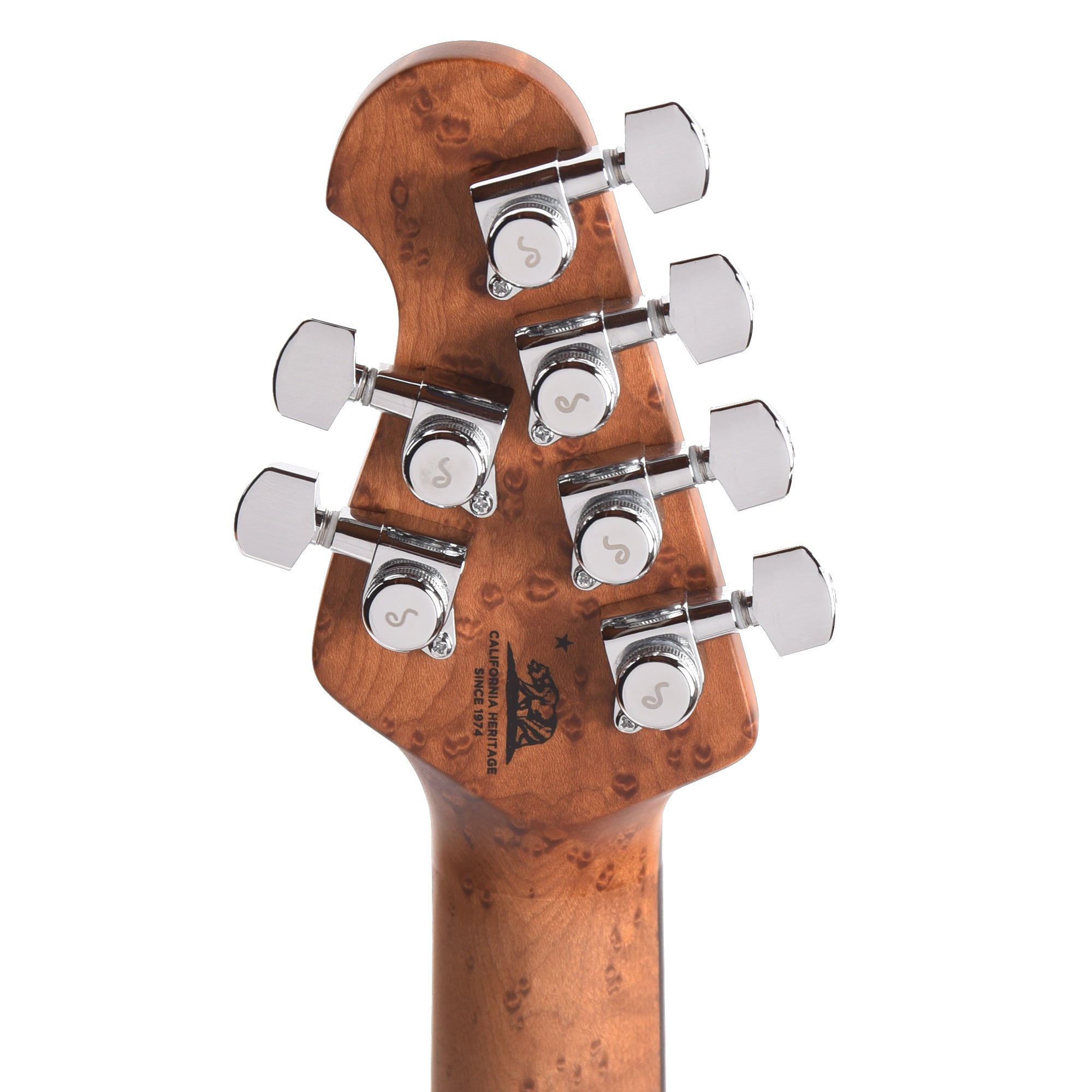 Music Man Luke 4 HH Black Sparkle w/ Roasted Figured Maple Neck Electric Guitars / Solid Body