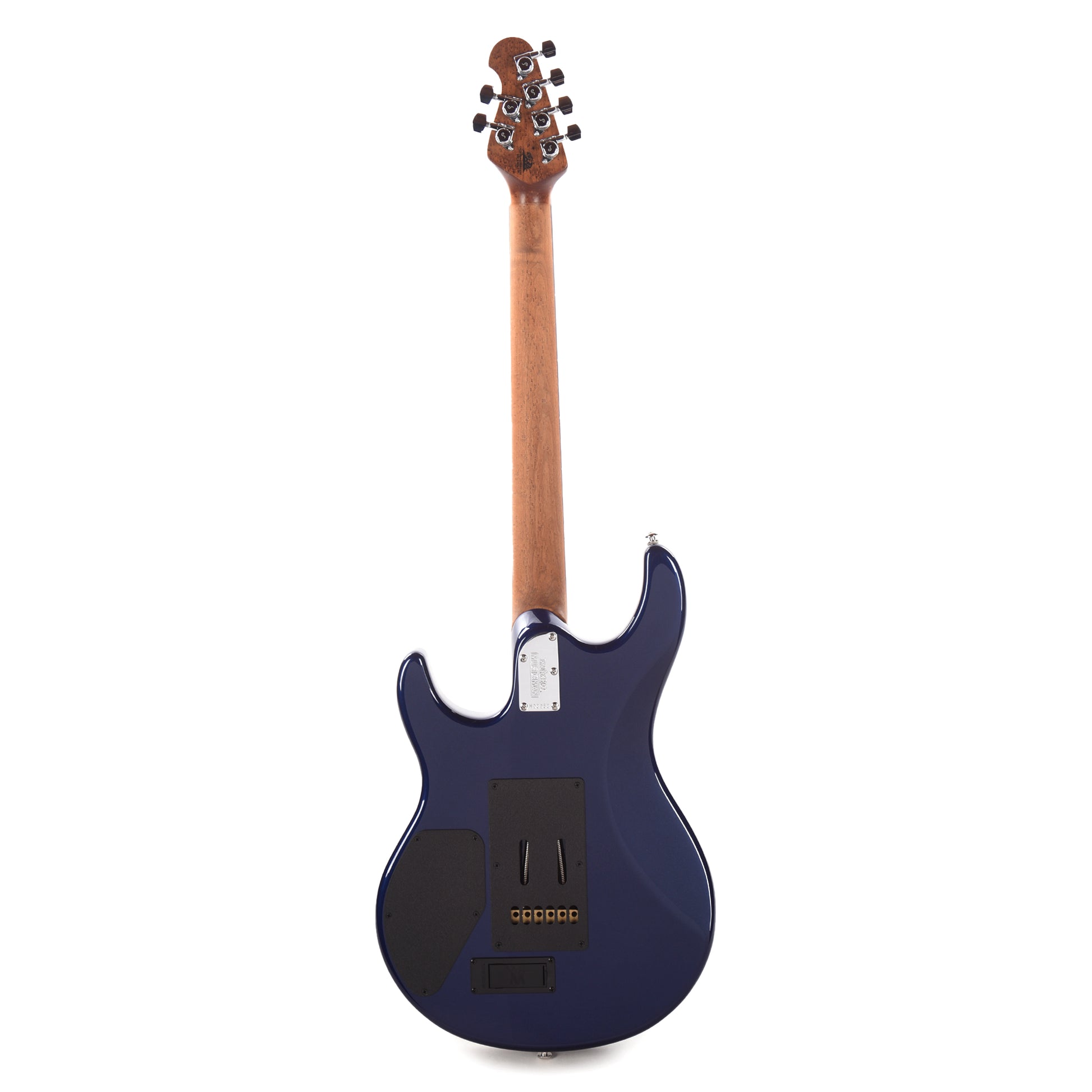 Music Man Luke 4 HSS Butane Blue w/ Roasted Figured Maple Neck Electric Guitars / Solid Body