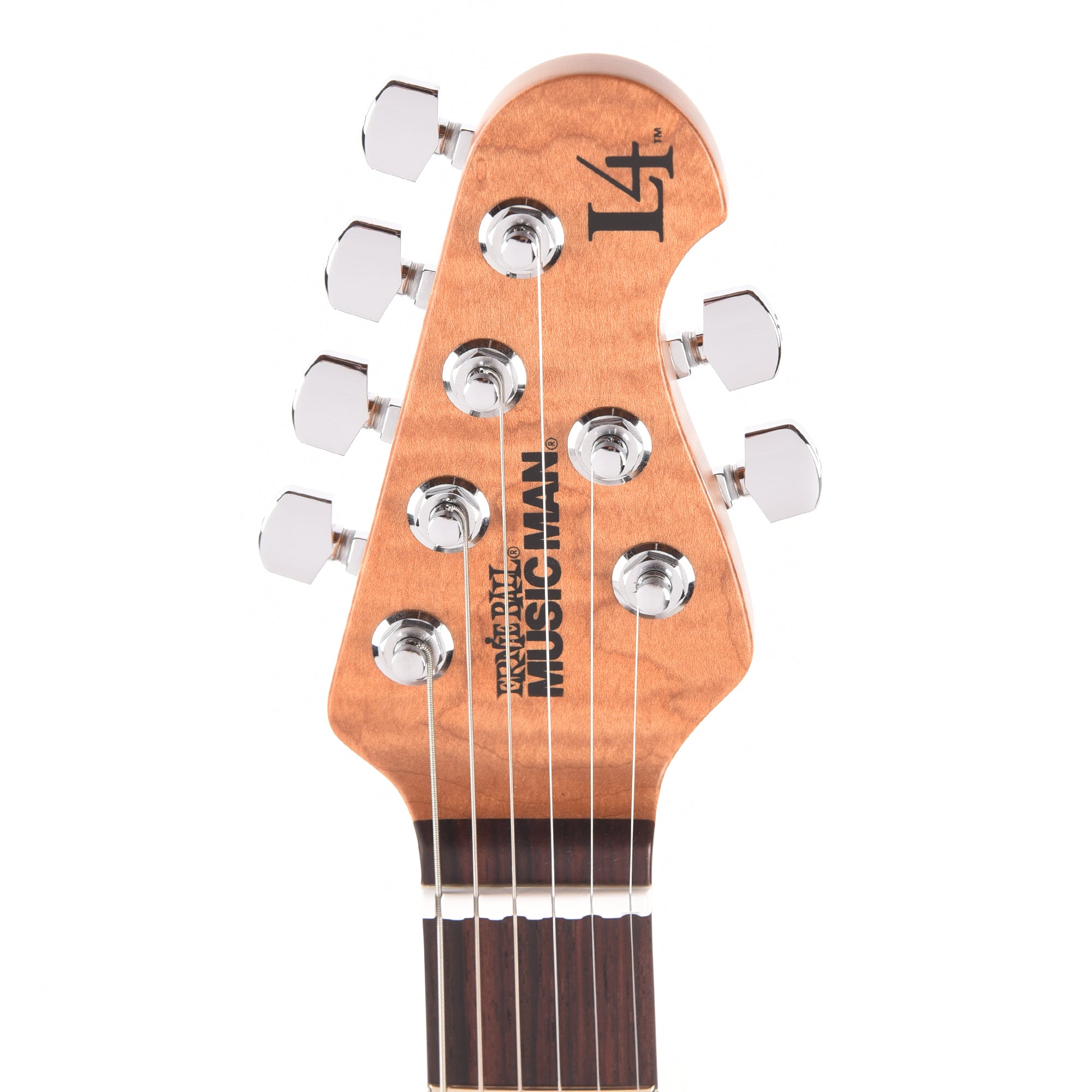 Music Man Luke 4 Maple Top HH Afterburn w/ Roasted Figured Maple Neck Electric Guitars / Solid Body