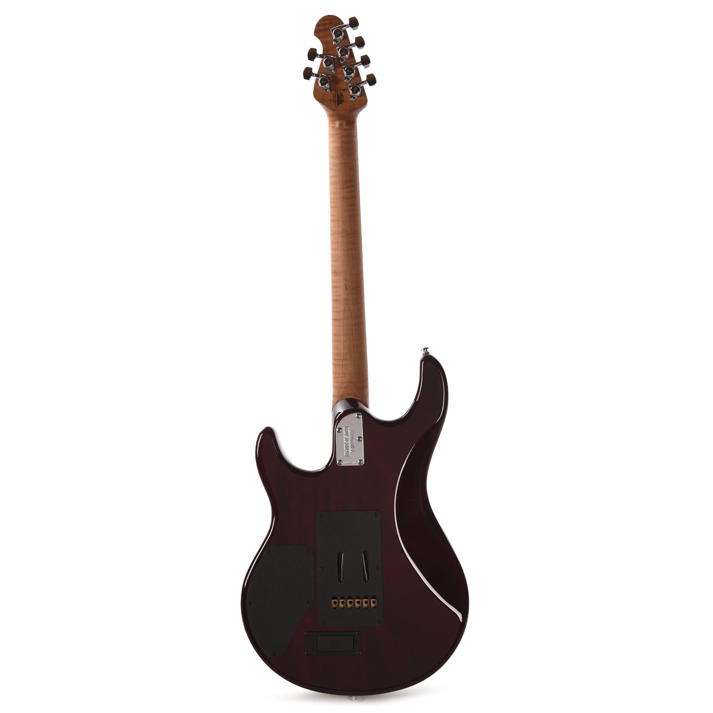Music Man Luke 4 Maple Top HH Afterburn w/ Roasted Figured Maple Neck Electric Guitars / Solid Body
