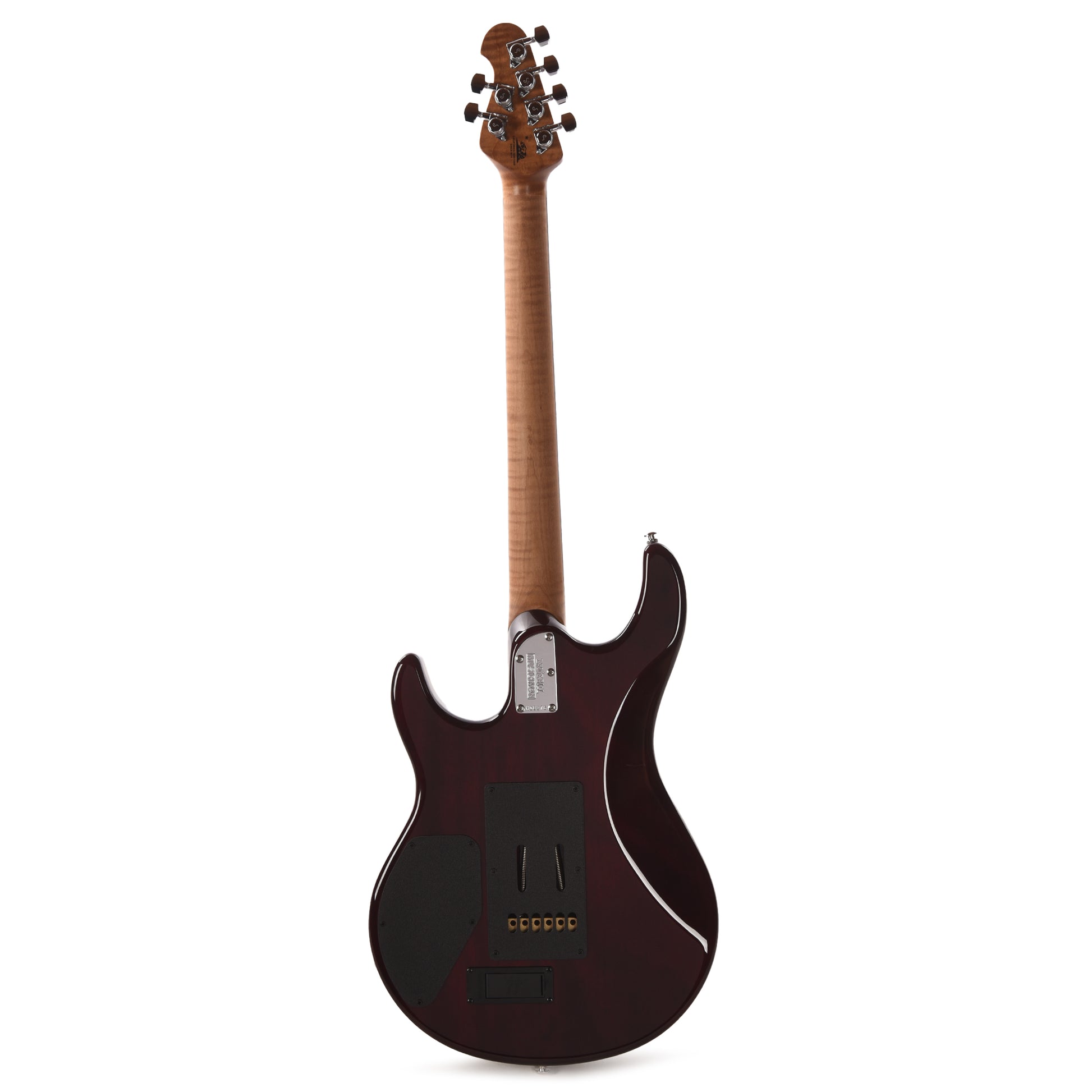 Music Man Luke 4 Maple Top HH Afterburn w/ Roasted Figured Maple Neck Electric Guitars / Solid Body