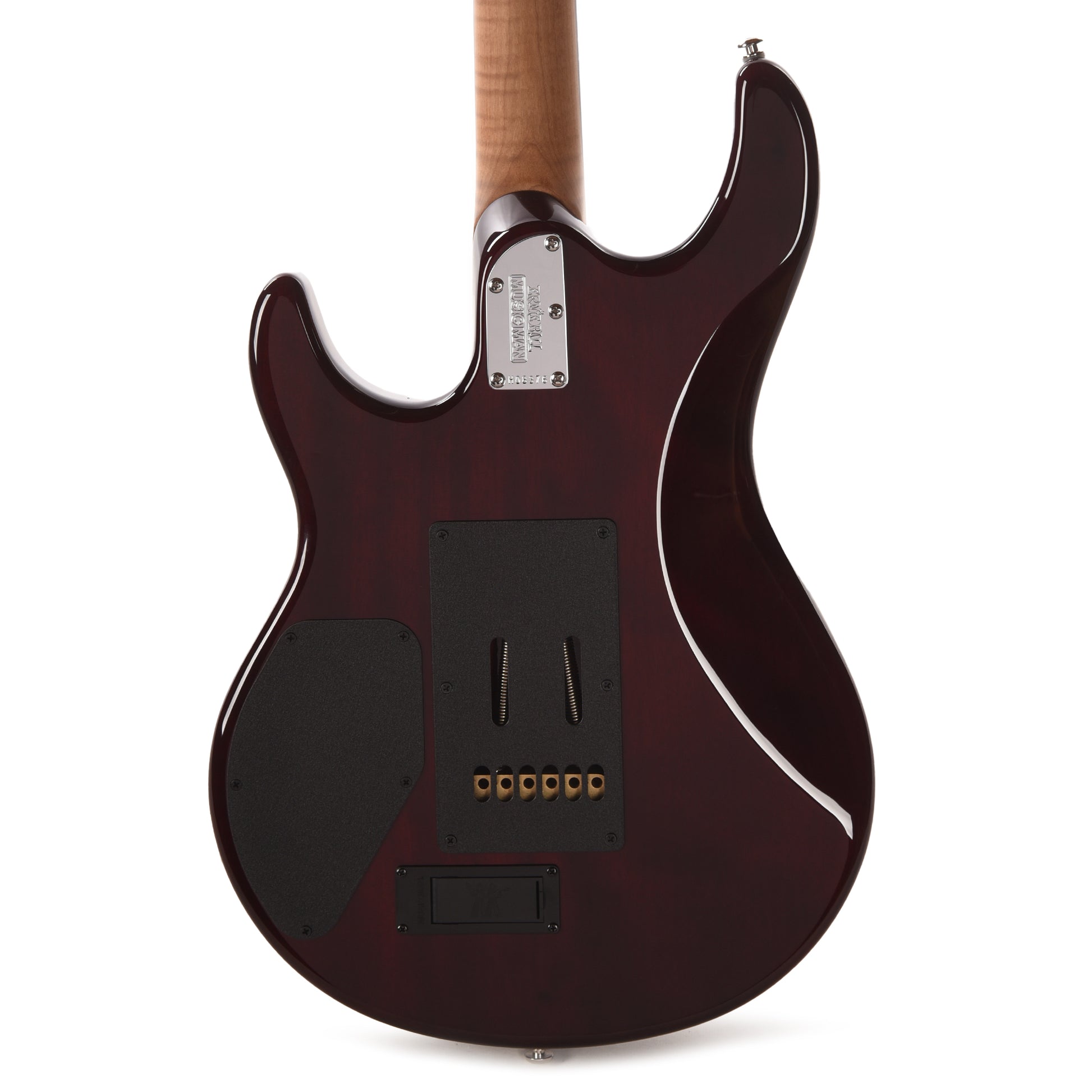 Music Man Luke 4 Maple Top HH Afterburn w/ Roasted Figured Maple Neck Electric Guitars / Solid Body