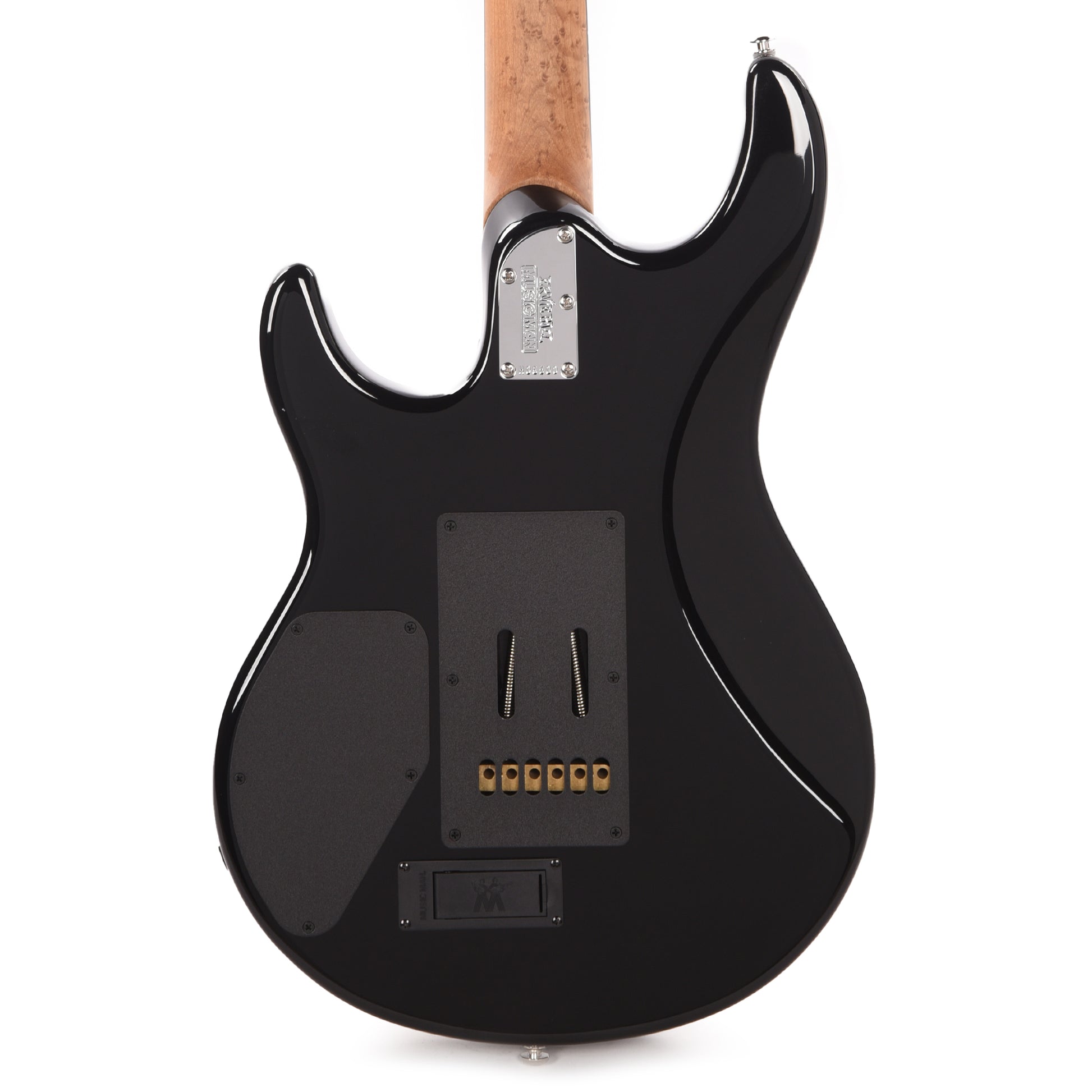 Music Man Luke 4 Maple Top HH Blue Flame w/Roasted Figured Maple Neck Electric Guitars / Solid Body