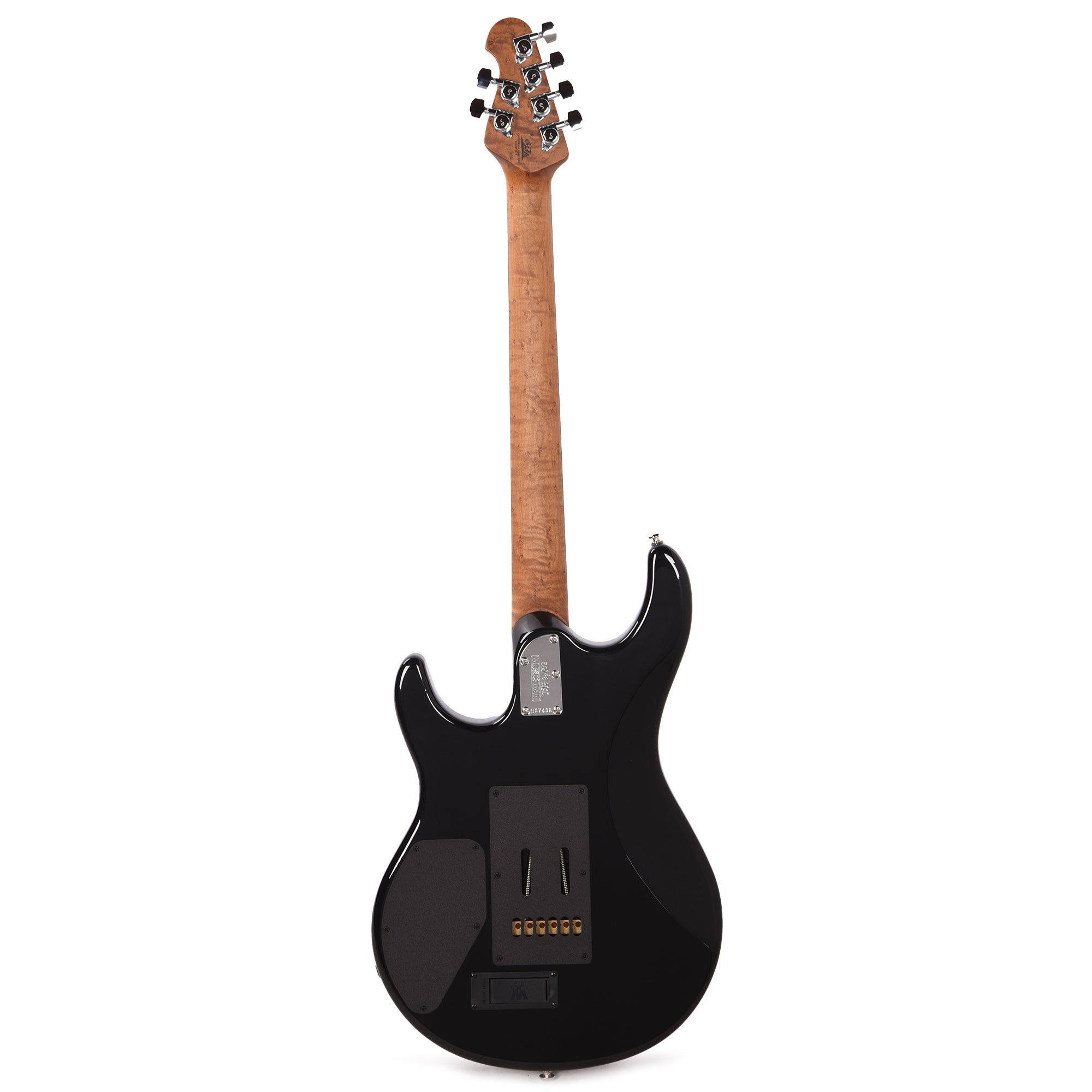 Music Man Luke 4 Maple Top HH Blue Flame w/Roasted Figured Maple Neck Electric Guitars / Solid Body