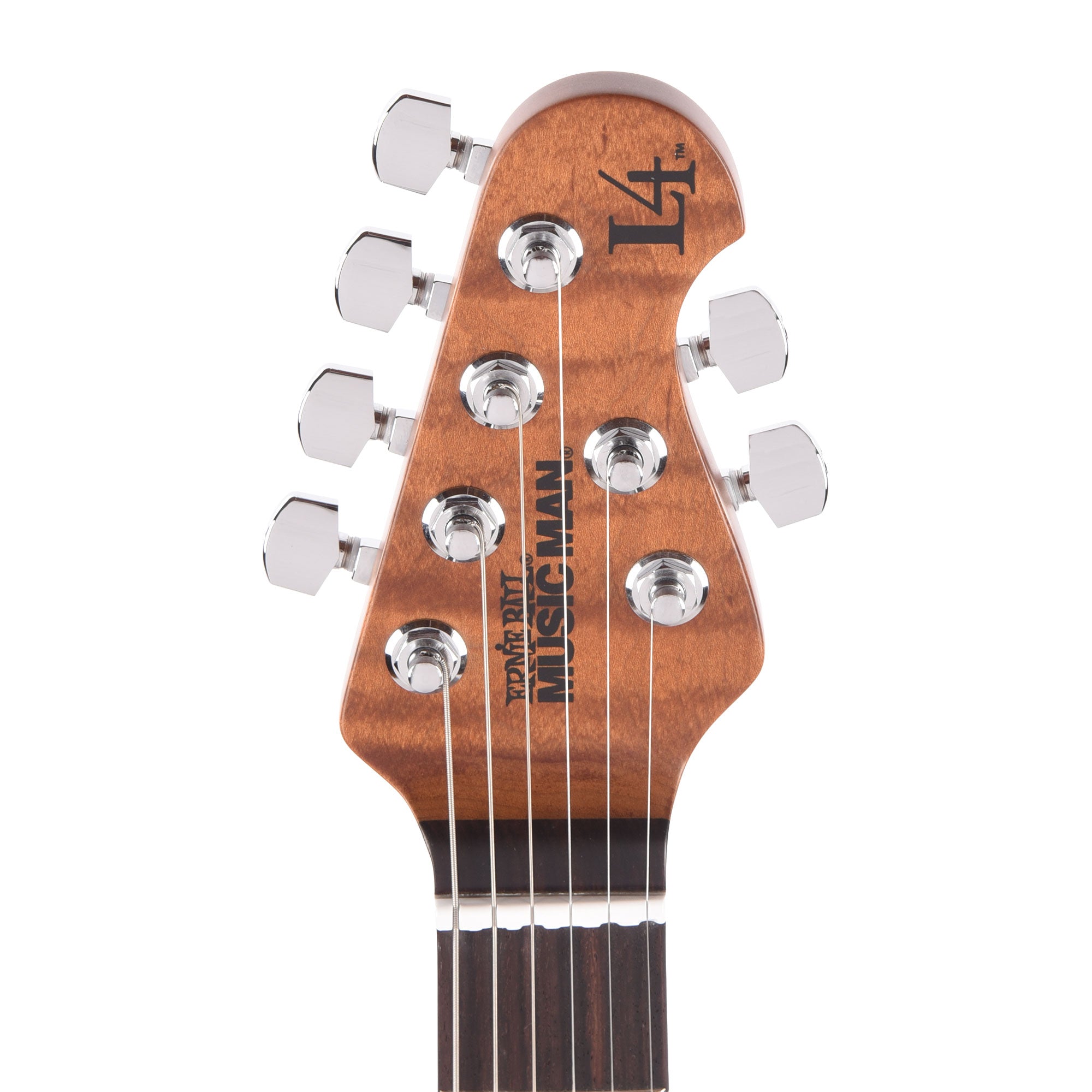 Music Man Luke 4 Maple Top HH Grape Slushie w/ Roasted Figured Maple Neck Electric Guitars / Solid Body