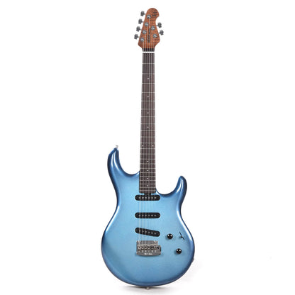Music Man Luke 4 SSS Blue Diesel w/Roasted Figured Maple Neck Electric Guitars / Solid Body