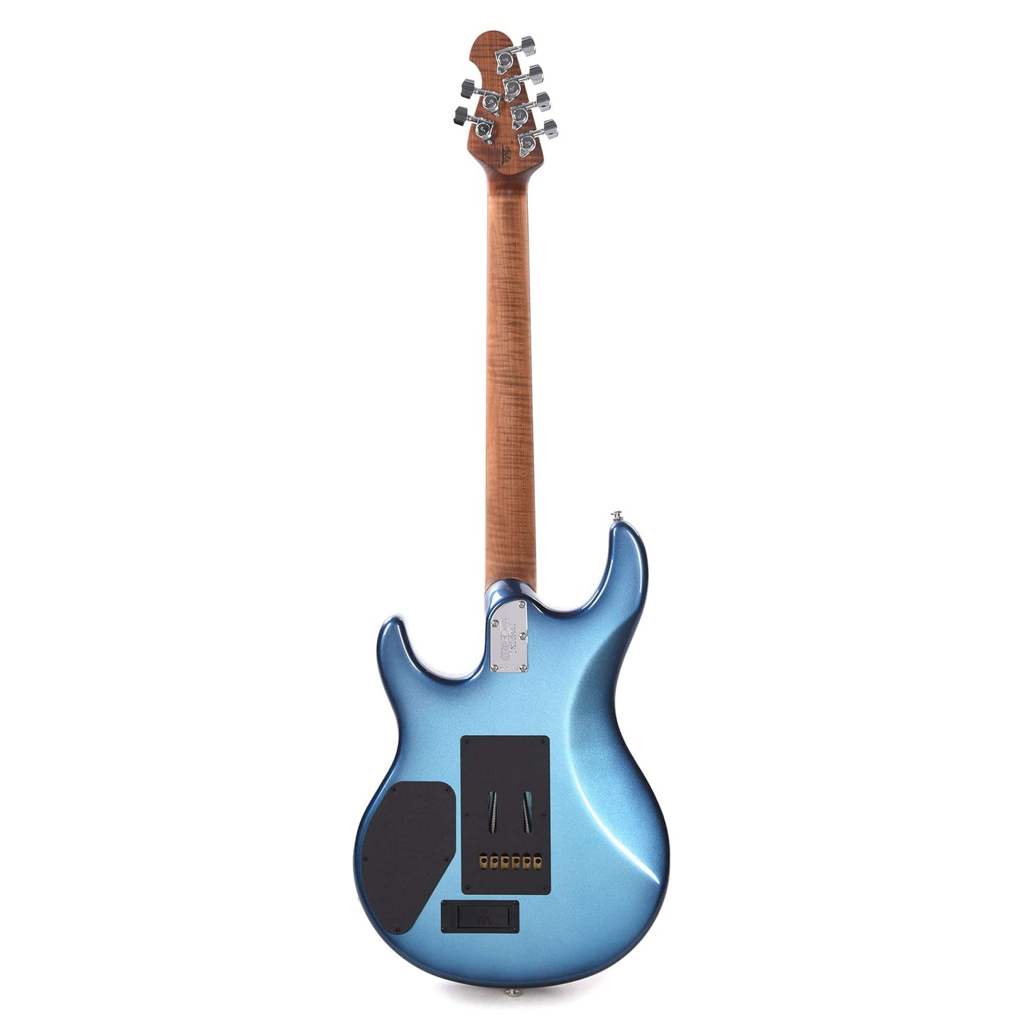 Music Man Luke 4 SSS Blue Diesel w/Roasted Figured Maple Neck Electric Guitars / Solid Body