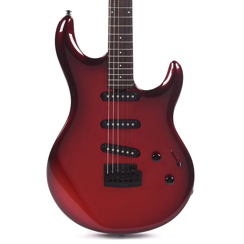 Music Man Luke 4 SSS Scoville Red w/Roasted Figured Maple Neck Electric Guitars / Solid Body