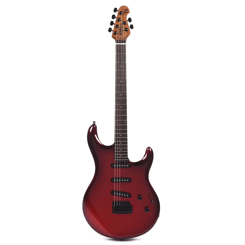 Music Man Luke 4 SSS Scoville Red w/Roasted Figured Maple Neck Electric Guitars / Solid Body
