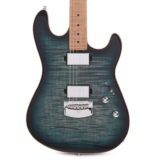 Music Man Sabre HT Yucatan Blue Electric Guitars / Solid Body