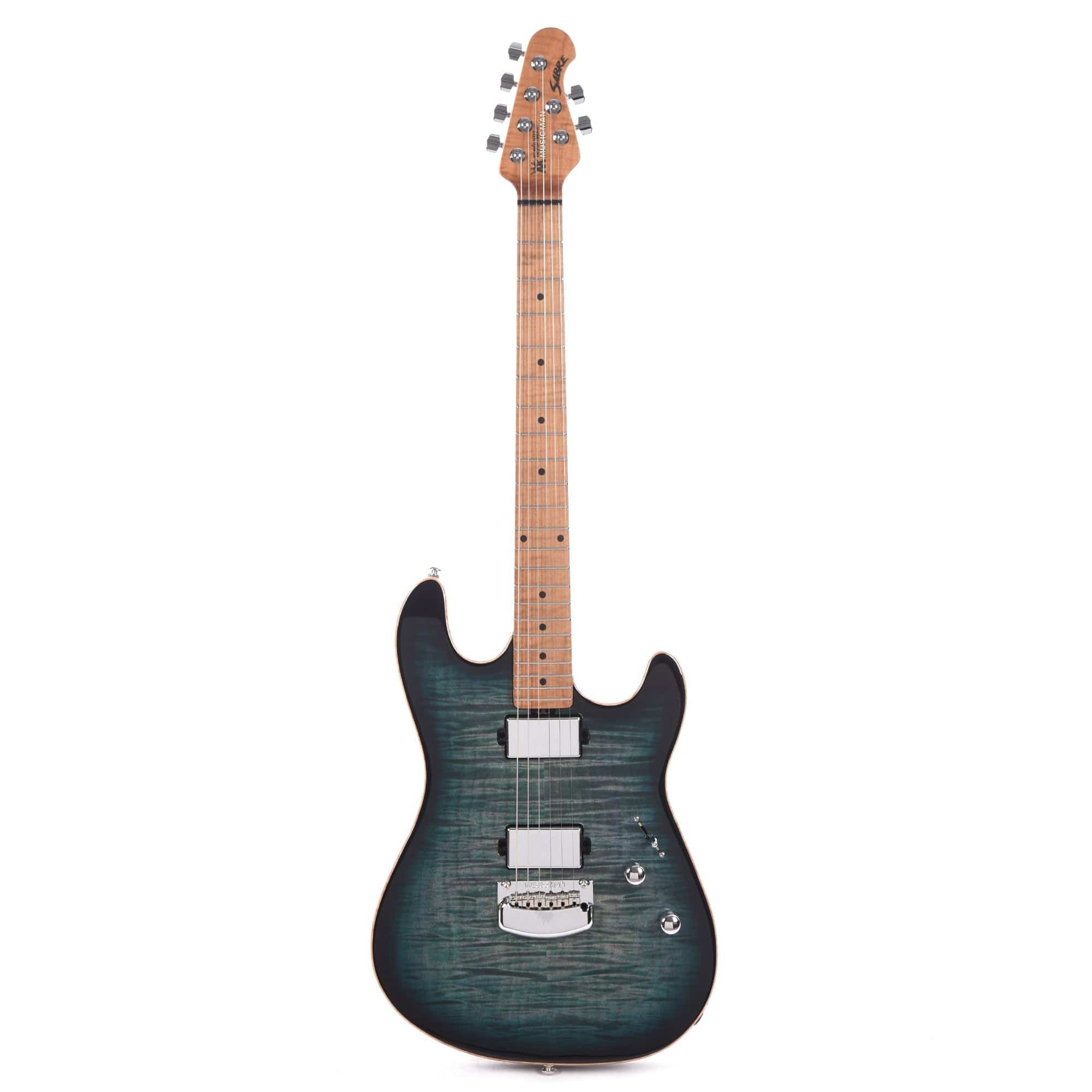 Music Man Sabre HT Yucatan Blue Electric Guitars / Solid Body